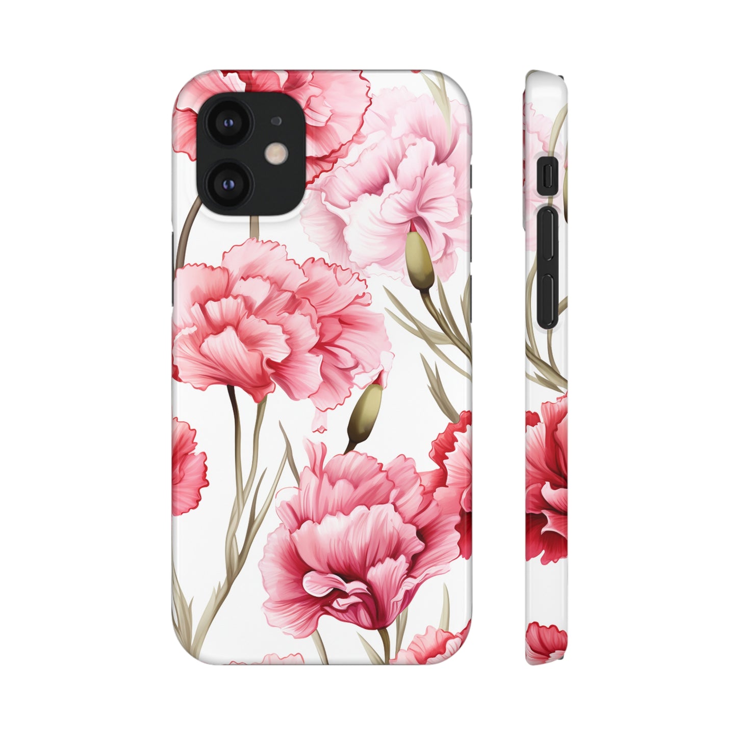 Carnations - Snap Cases