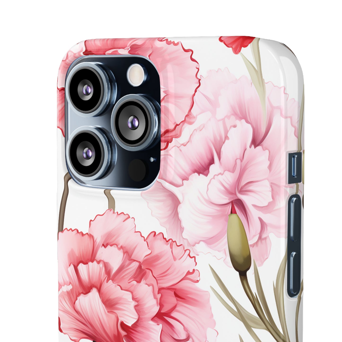 Carnations - Snap Cases