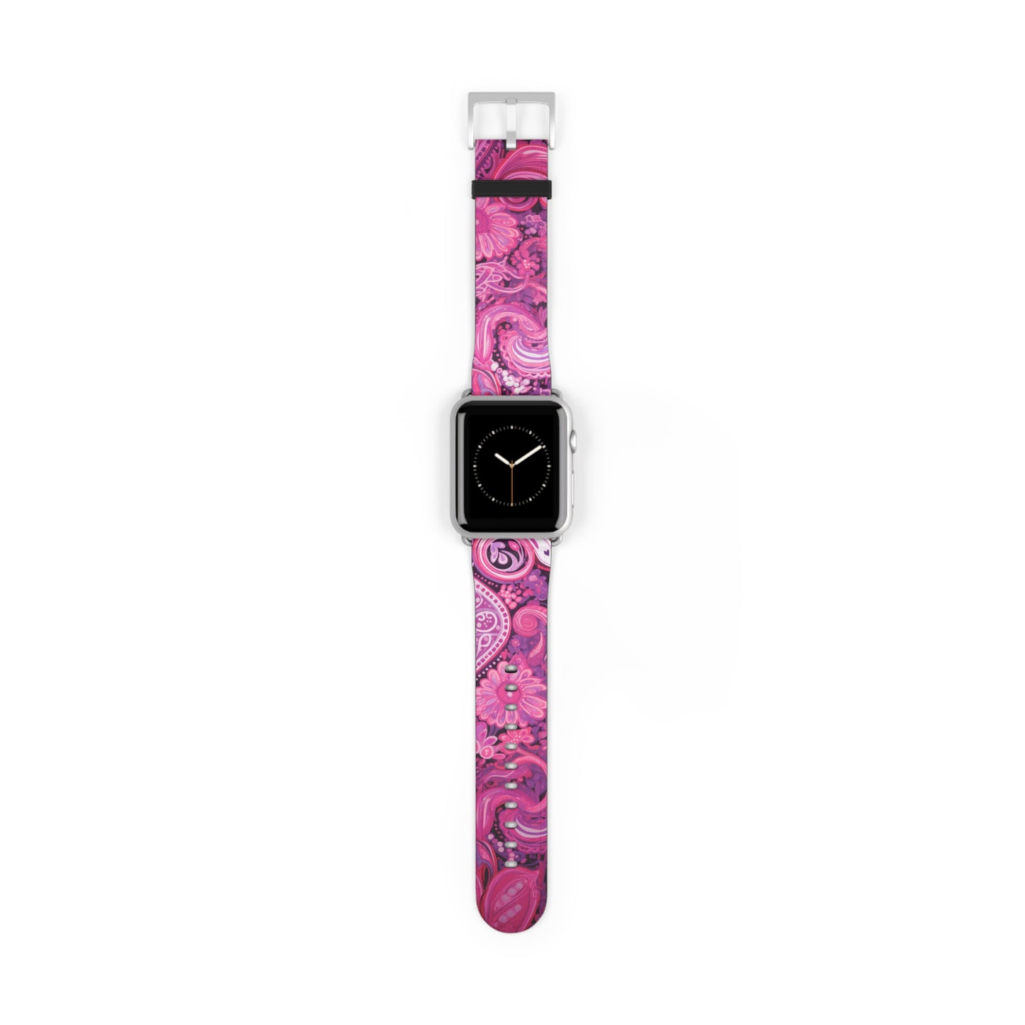 Apple Watch Strap - Pink Paisley