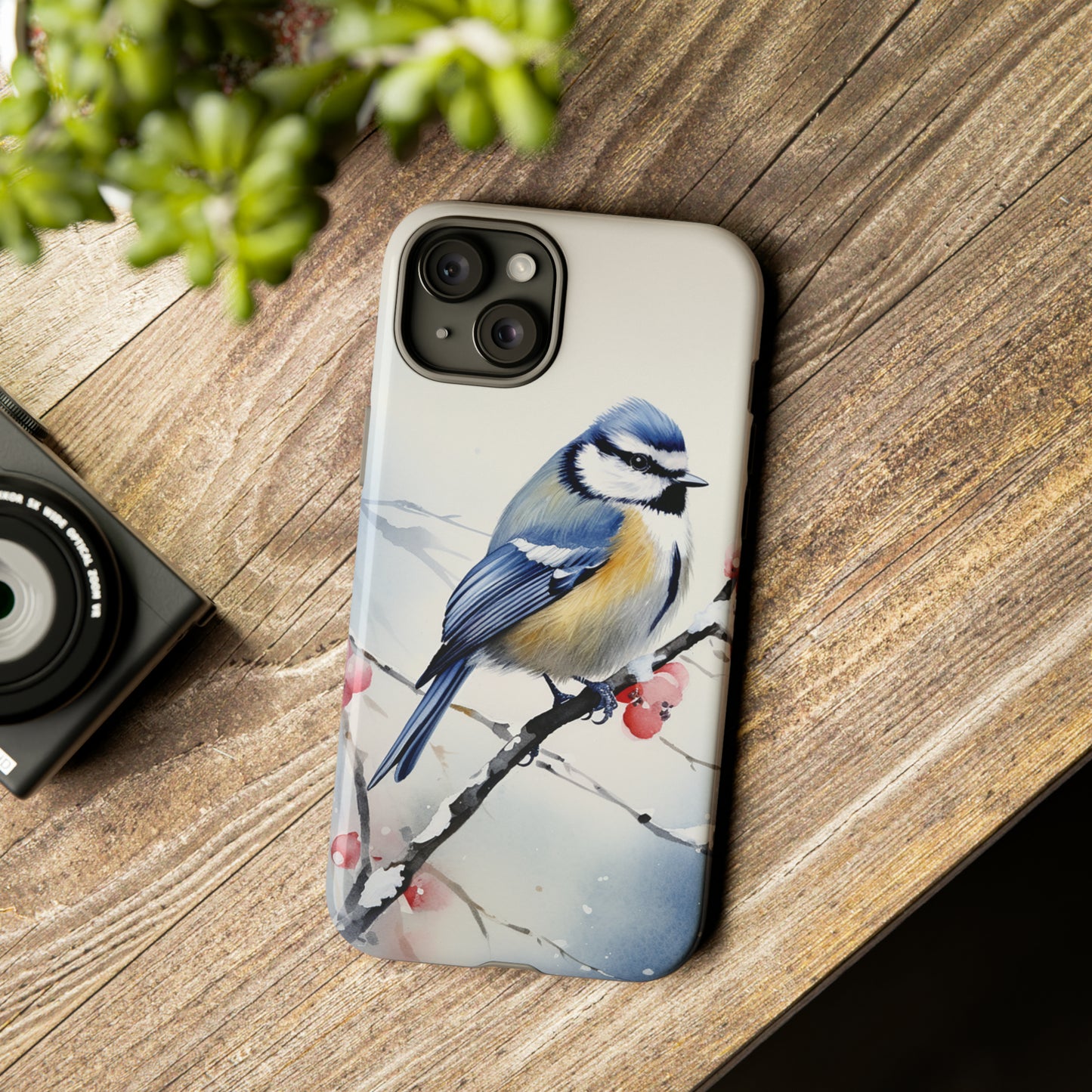 Winter Blue Tit - Tough Cases