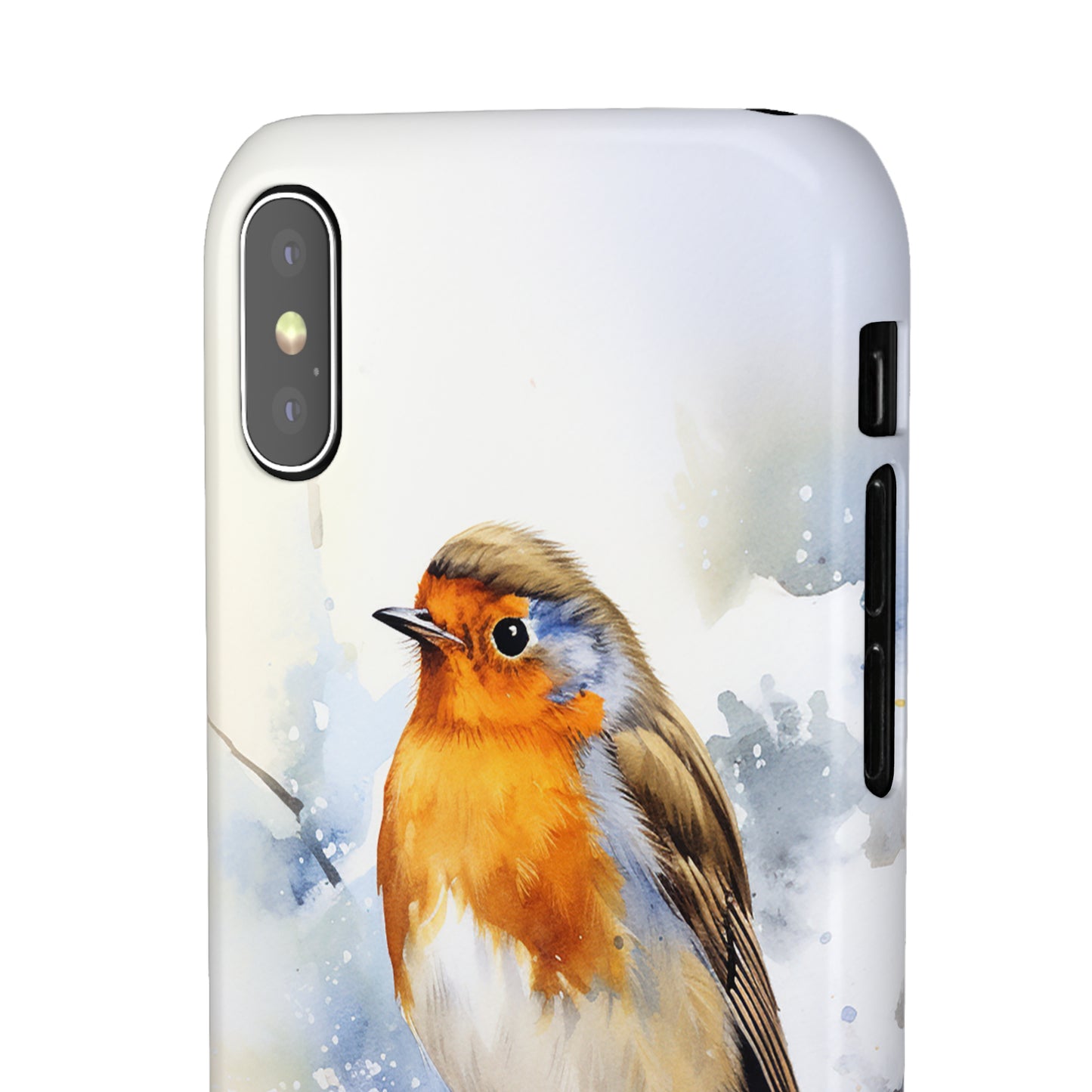 Winter Robin - Snap Cases