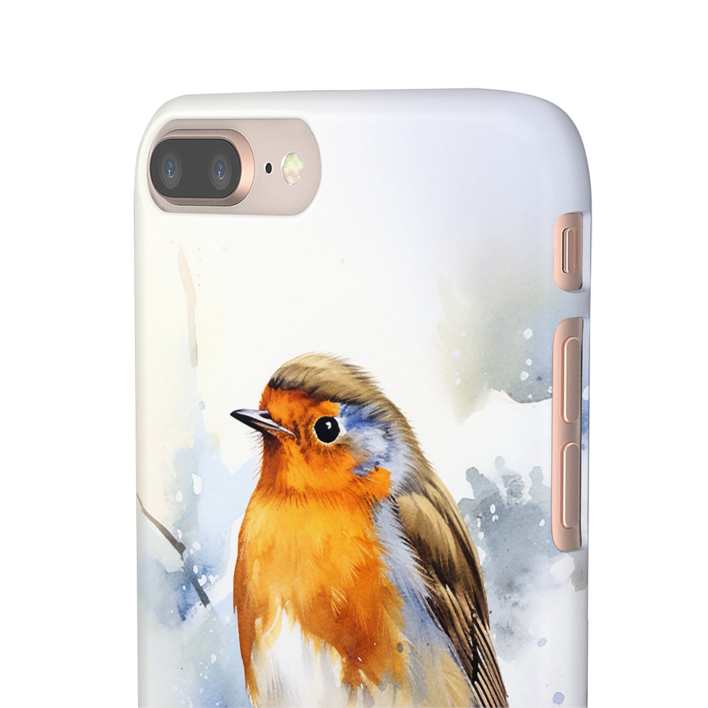 Winter Robin - Snap Cases