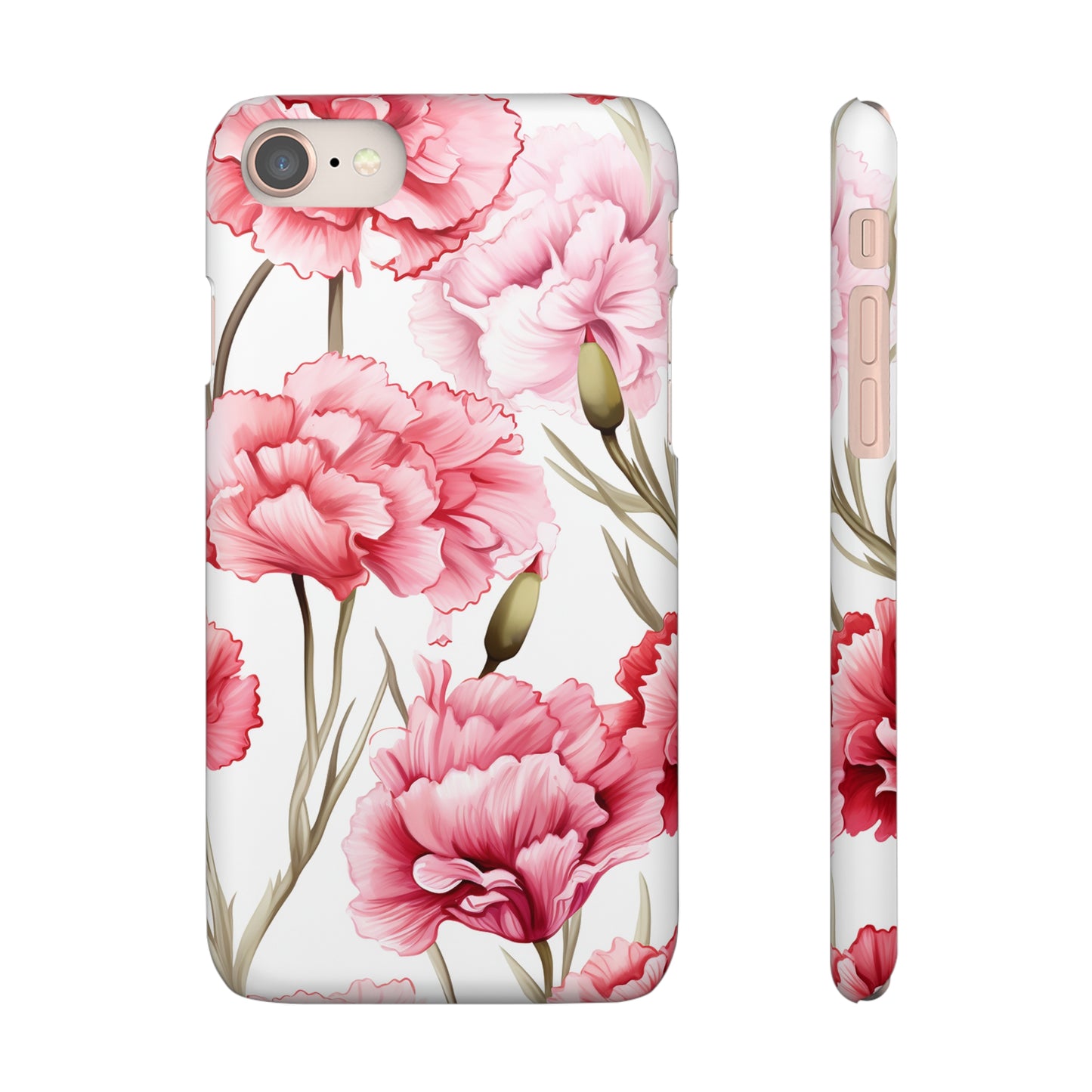 Carnations - Snap Cases