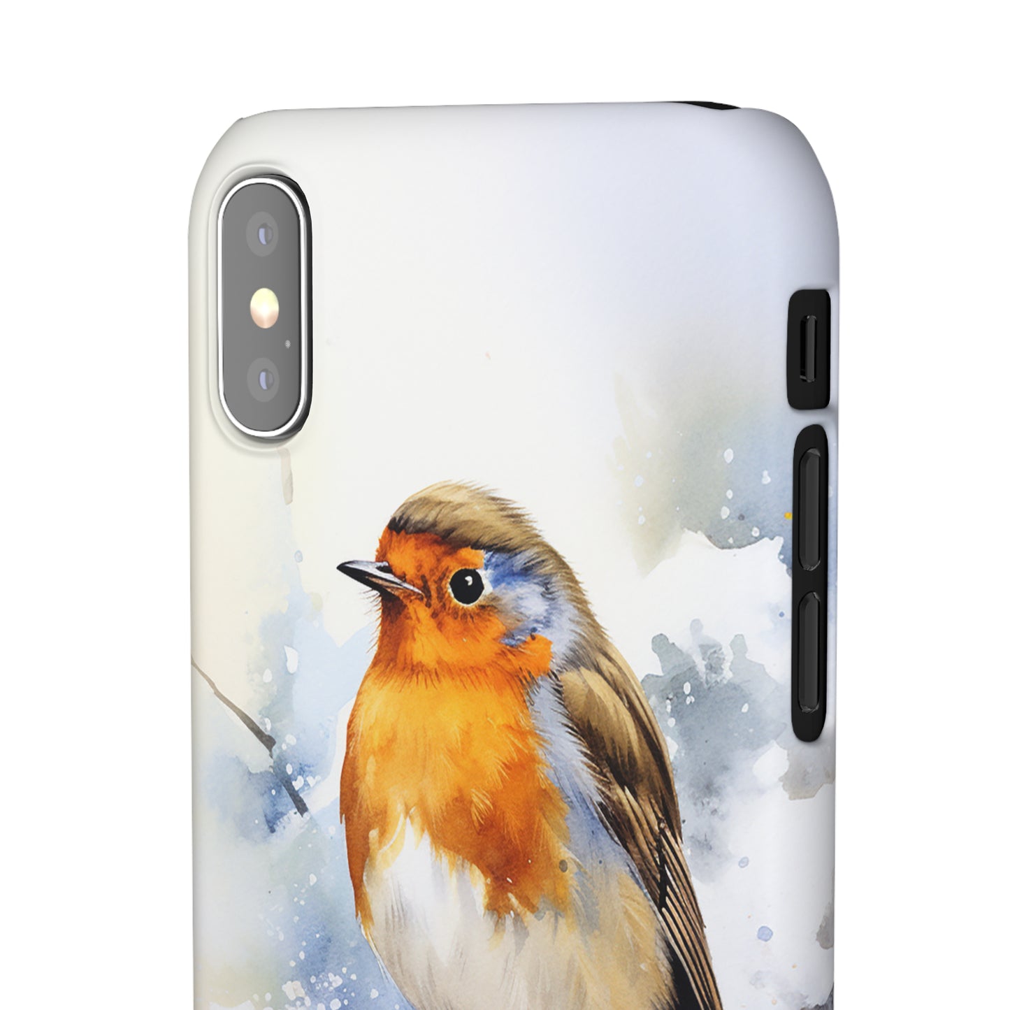 Winter Robin - Snap Cases
