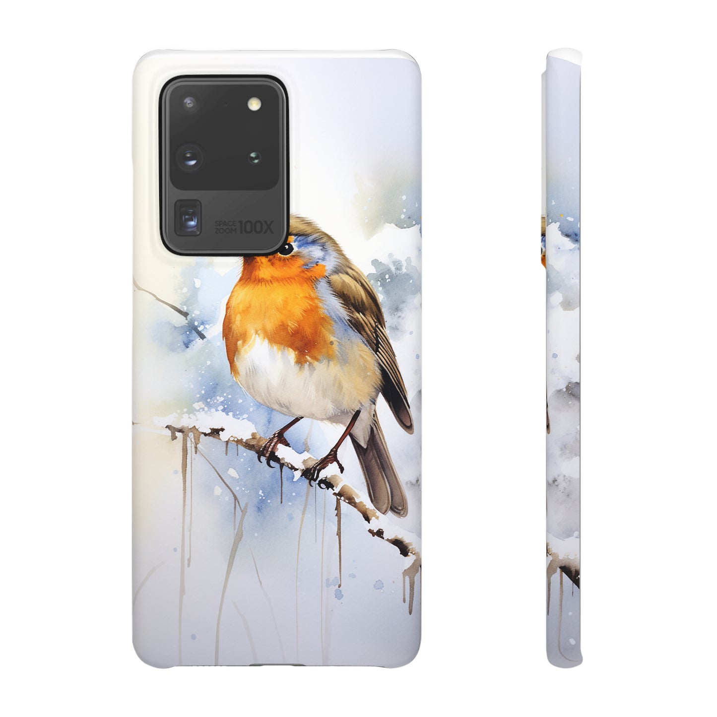 Winter Robin - Snap Cases