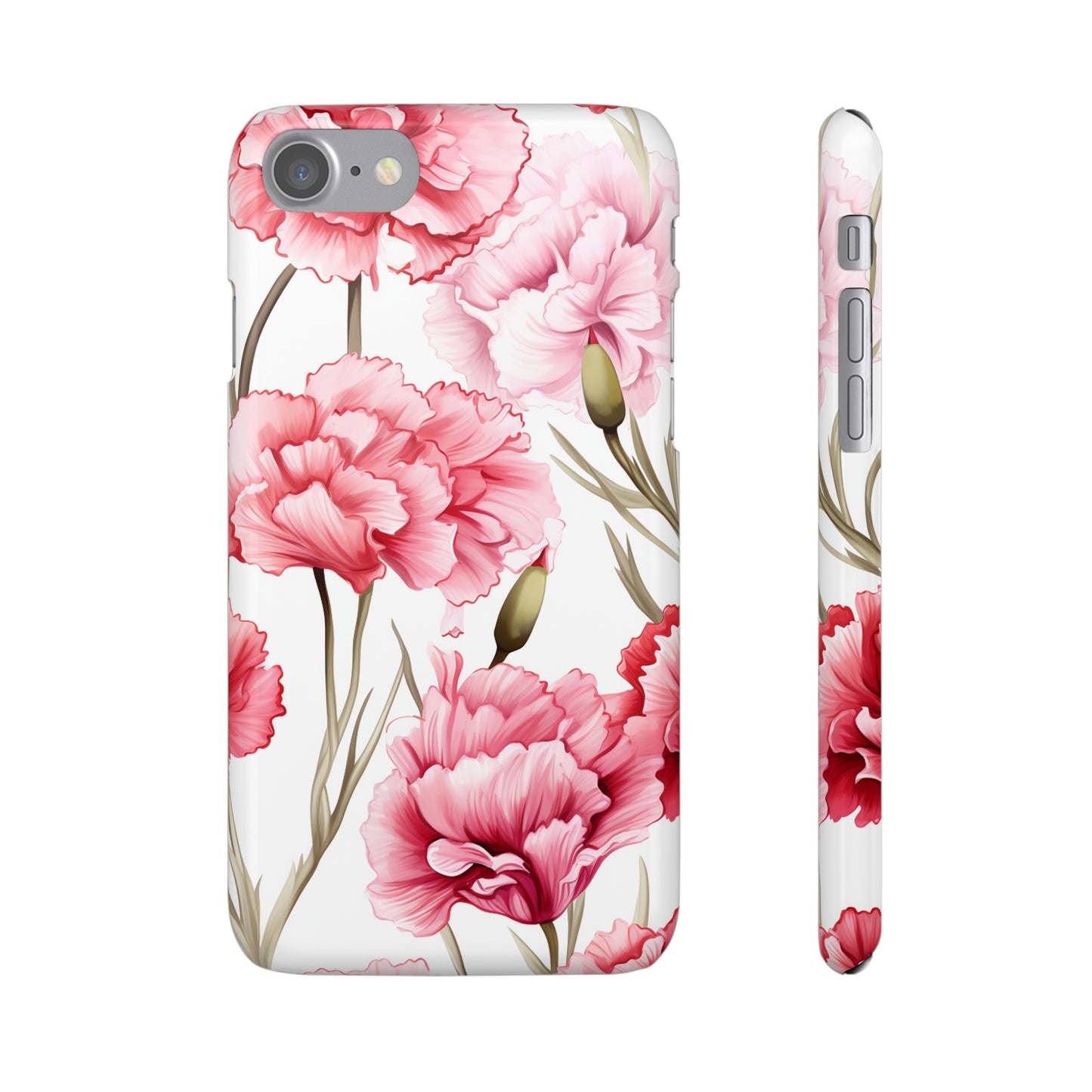 Carnations - Snap Cases