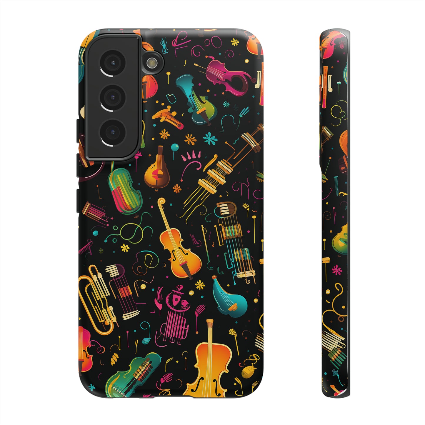 Colourful Musical Instruments - Tough Cases