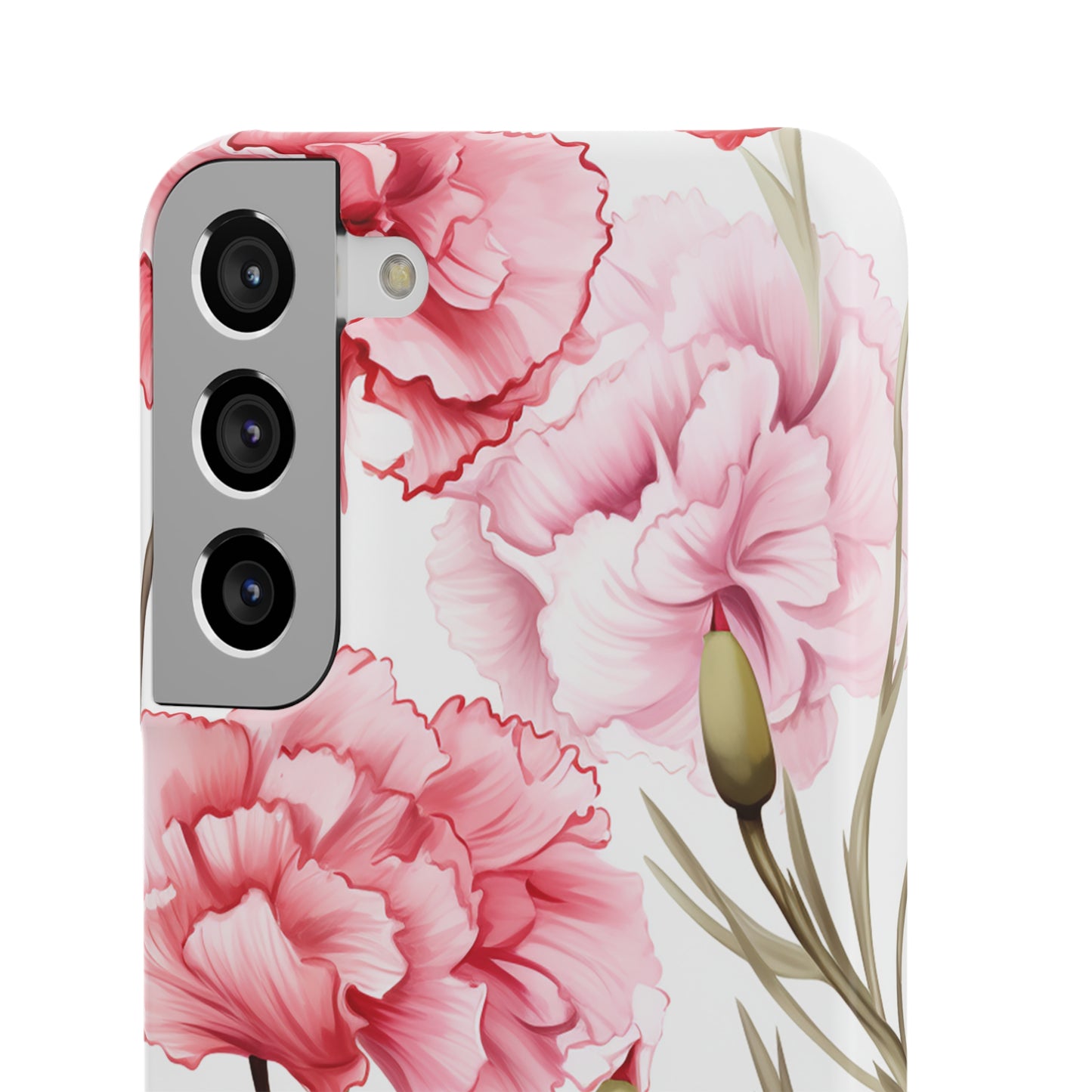 Carnations - Snap Cases