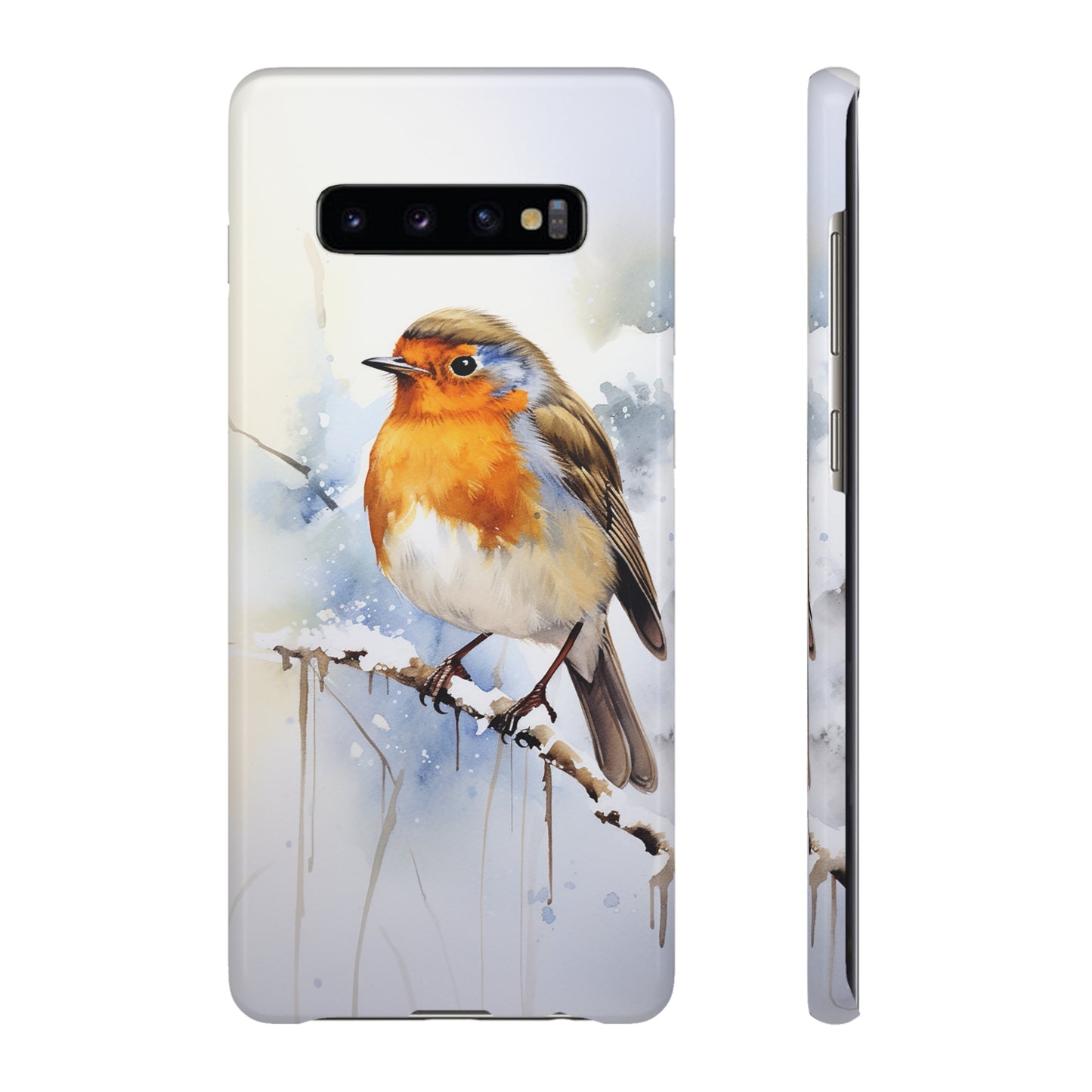Winter Robin - Snap Cases