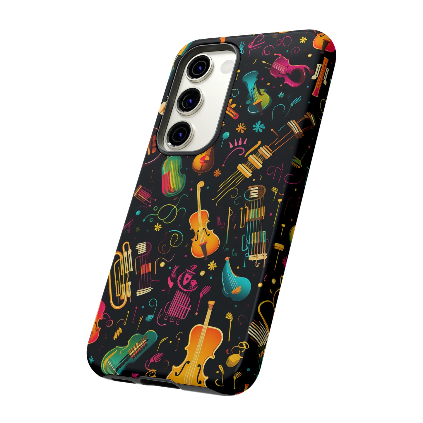 Colourful Musical Instruments - Tough Cases