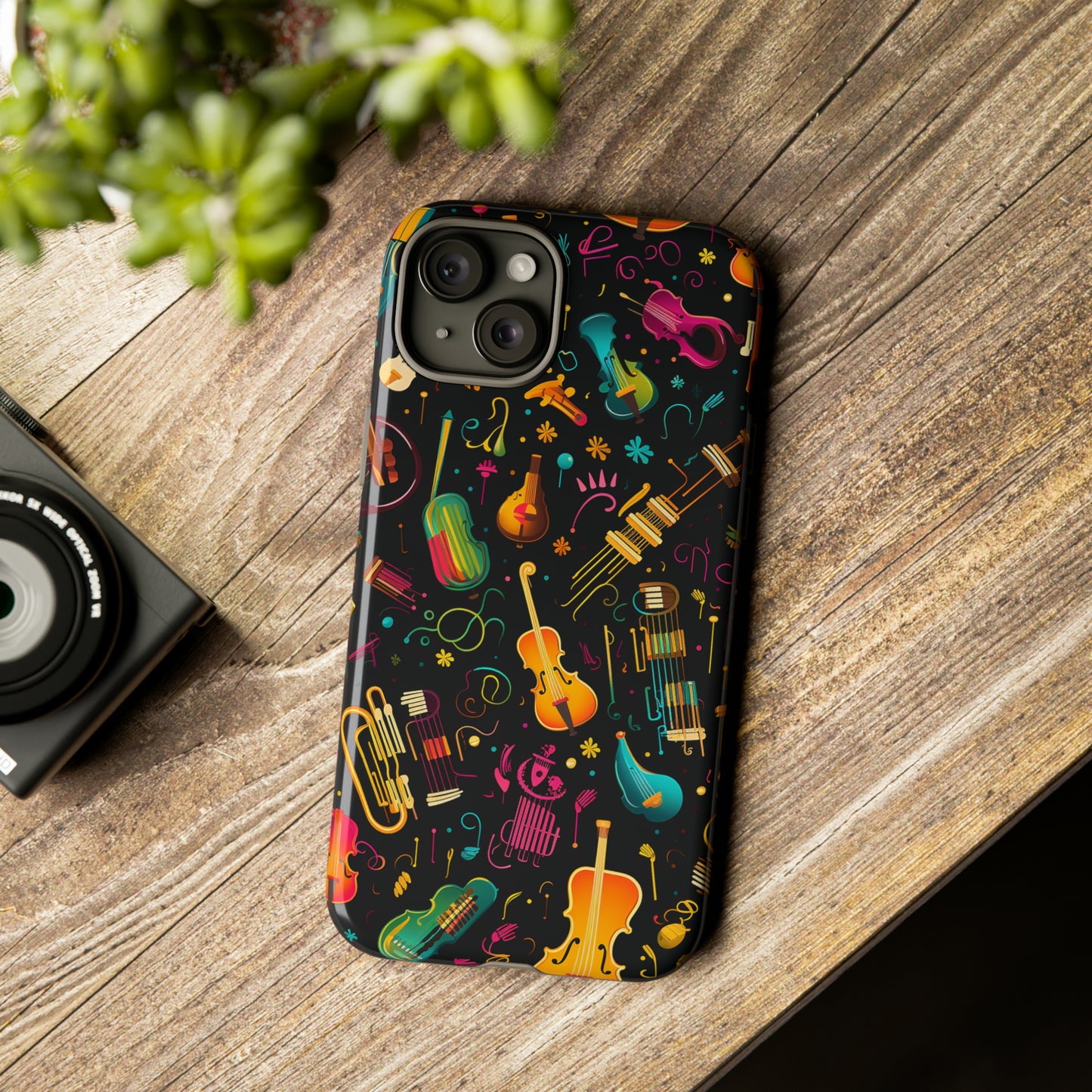 Colourful Musical Instruments - Tough Cases