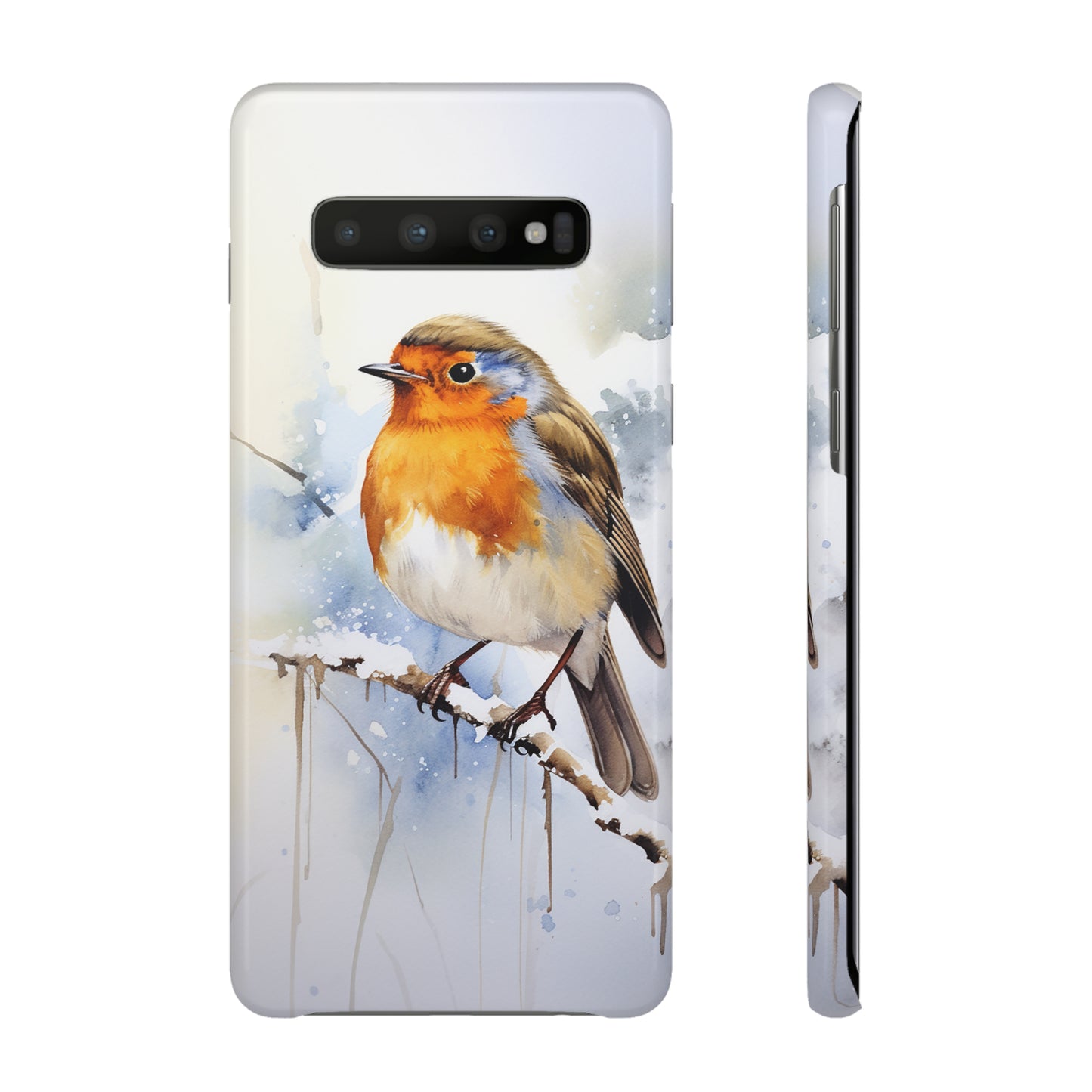 Winter Robin - Snap Cases