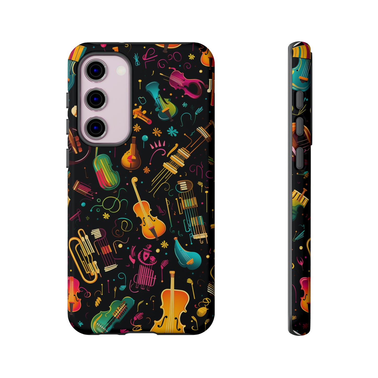 Colourful Musical Instruments - Tough Cases