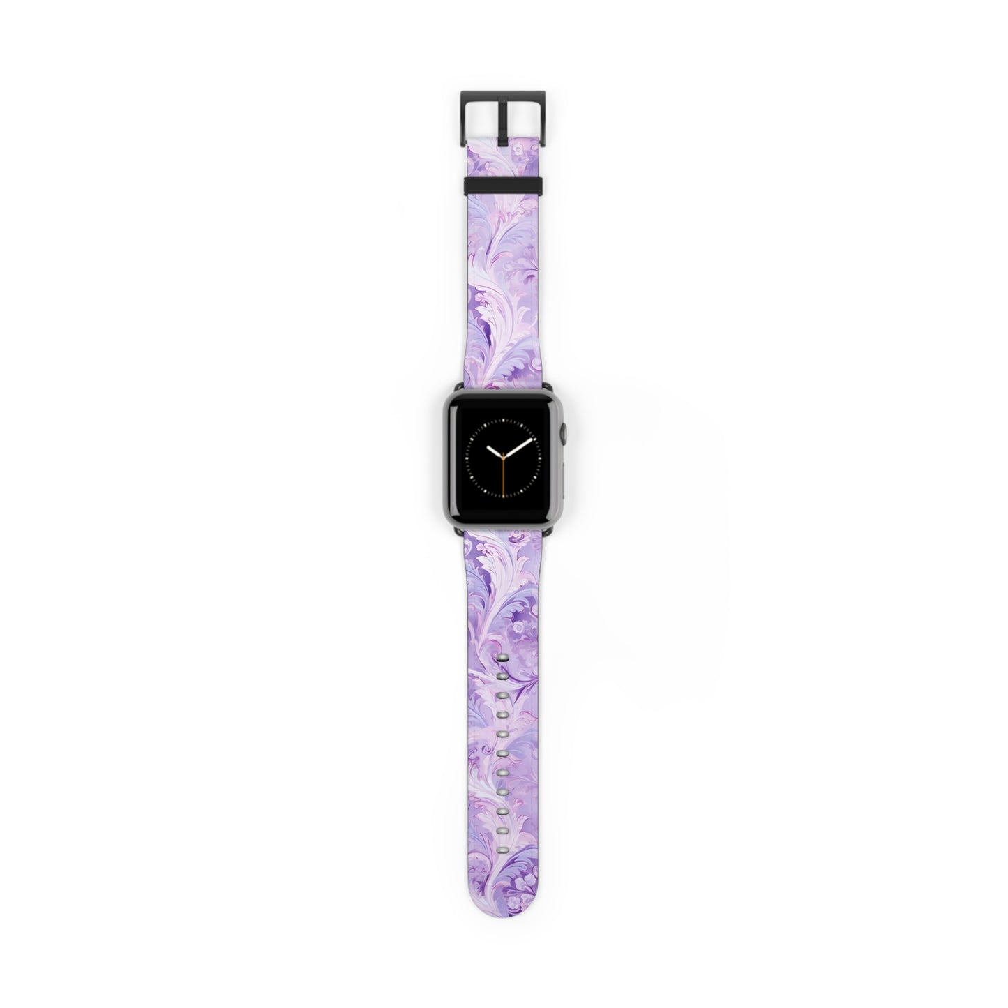 Apple Watch Strap - Pastel Lilac Paisley