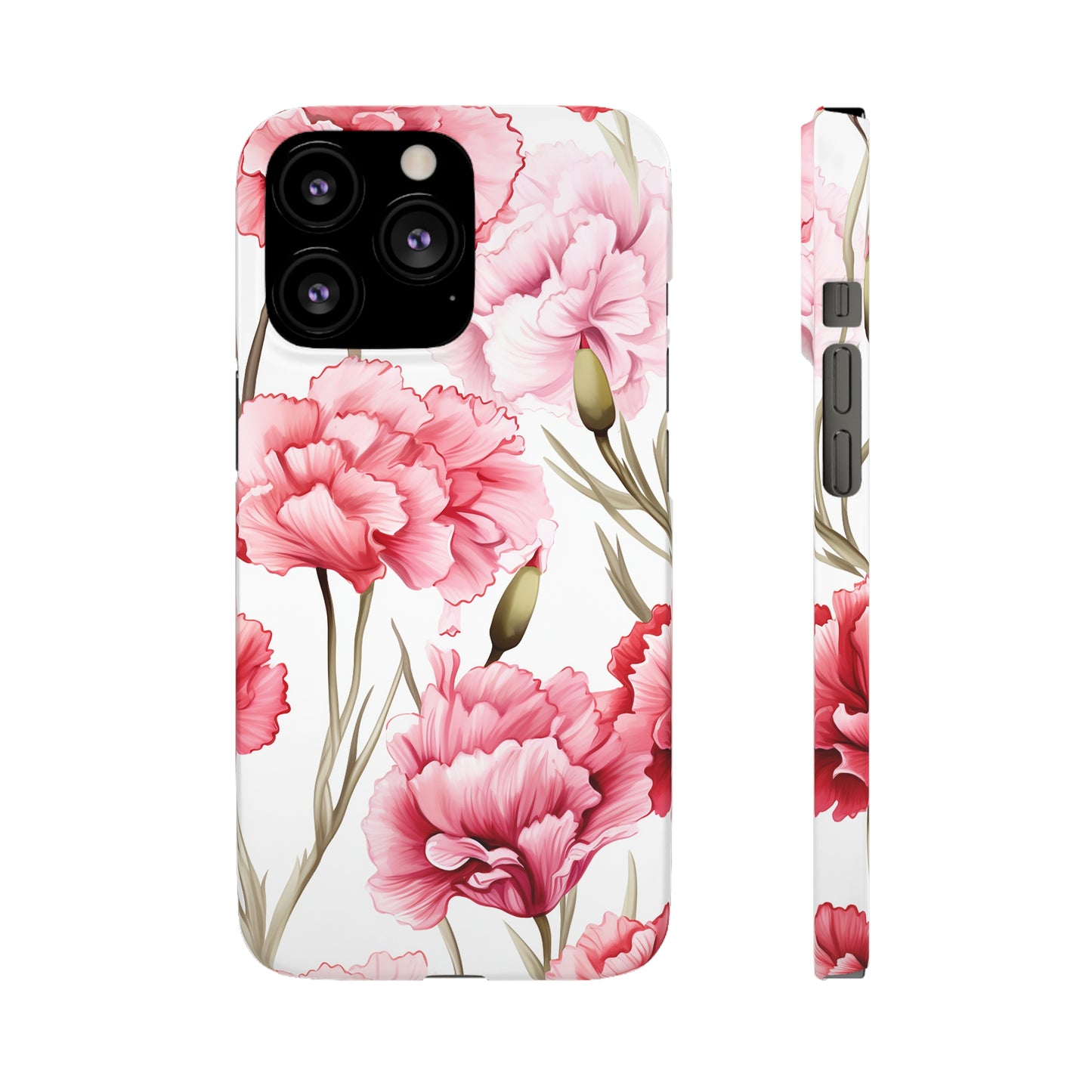 Carnations - Snap Cases