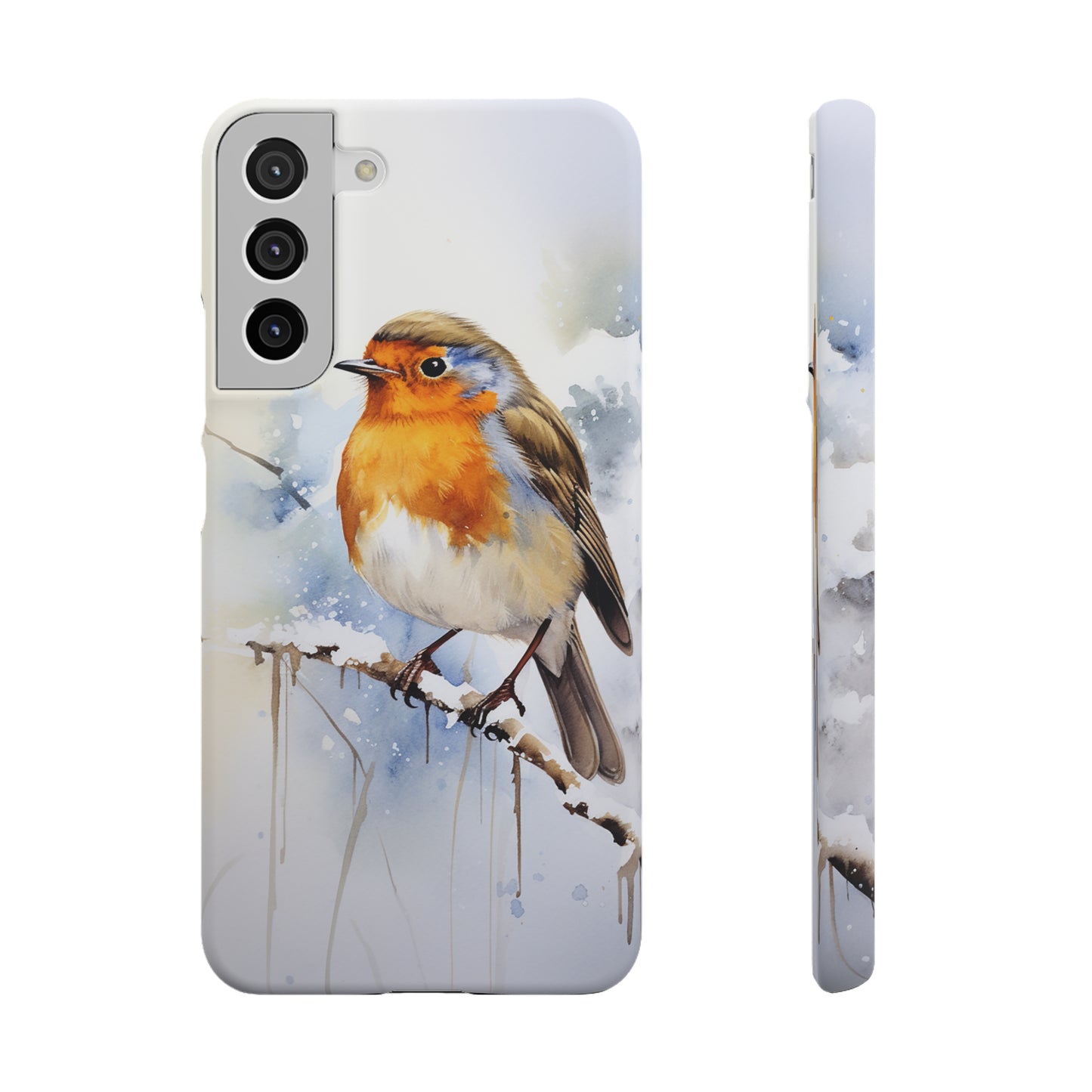 Winter Robin - Snap Cases