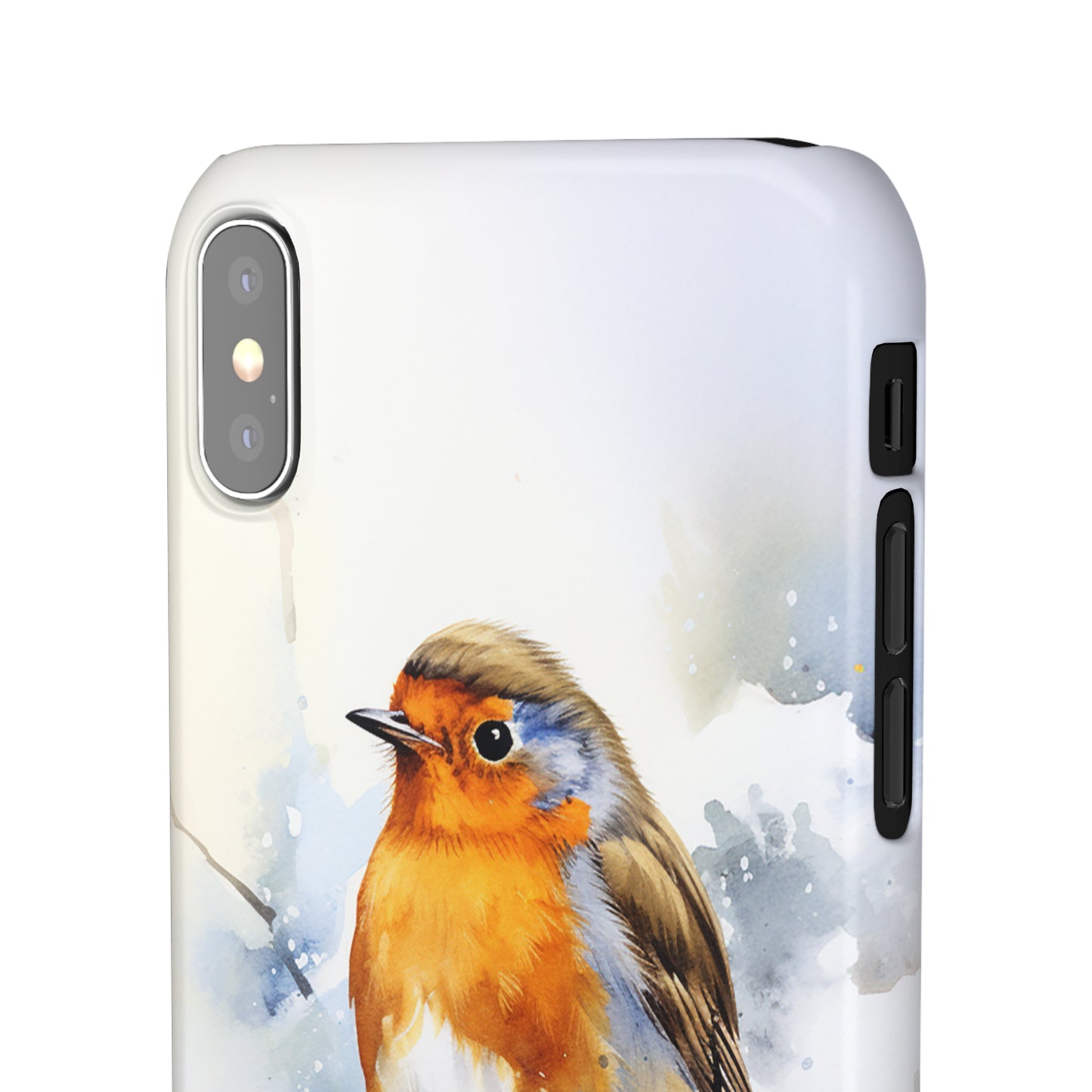 Winter Robin - Snap Cases