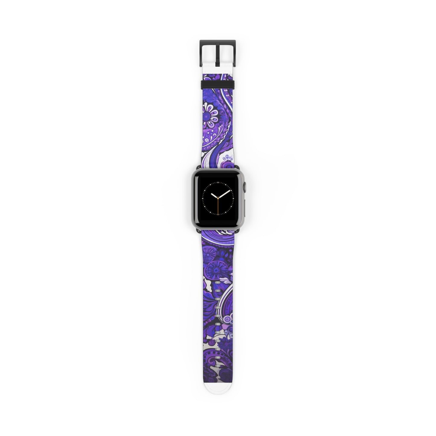Apple Watch Strap - Purple Paisley