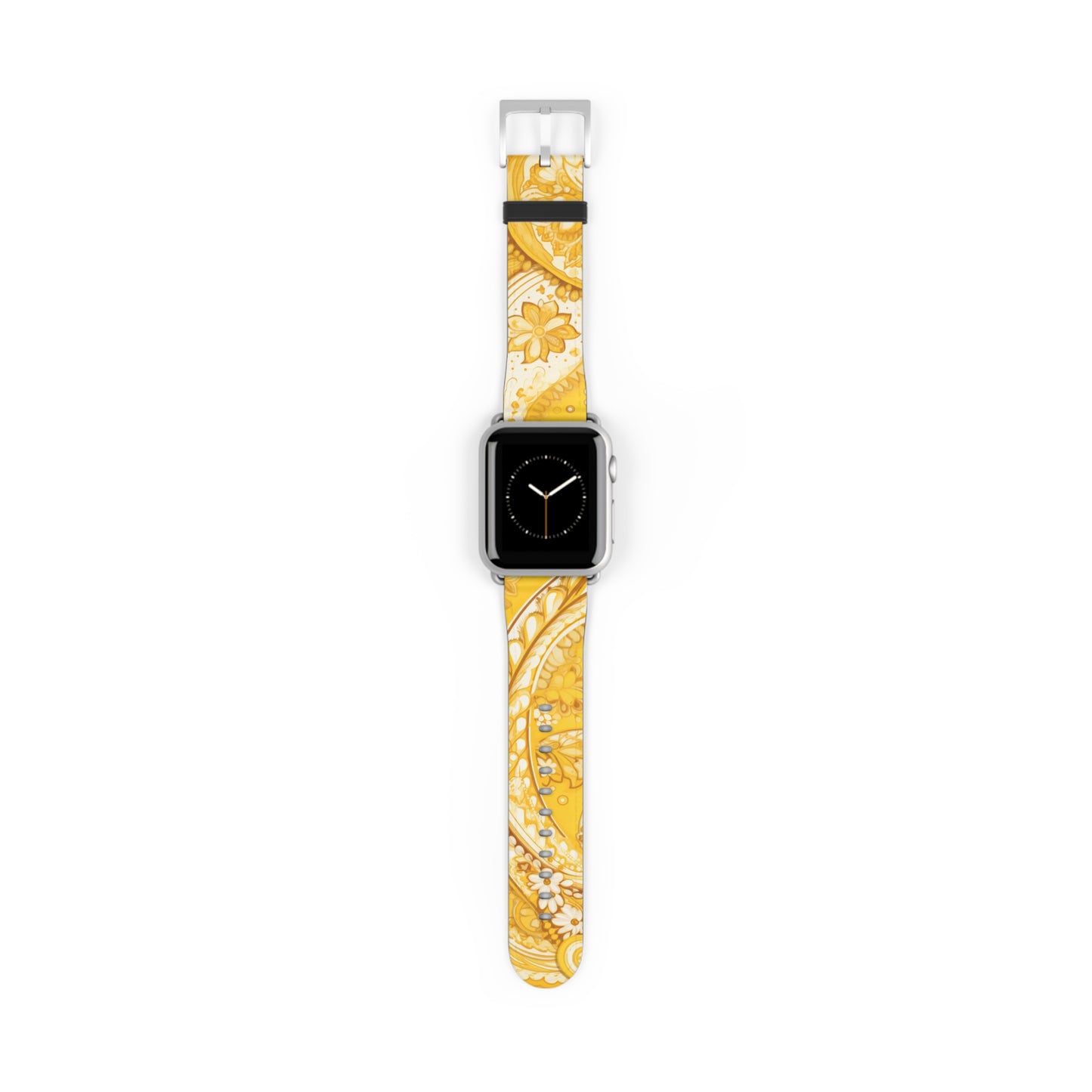 Apple Watch Strap - Yellow Paisley
