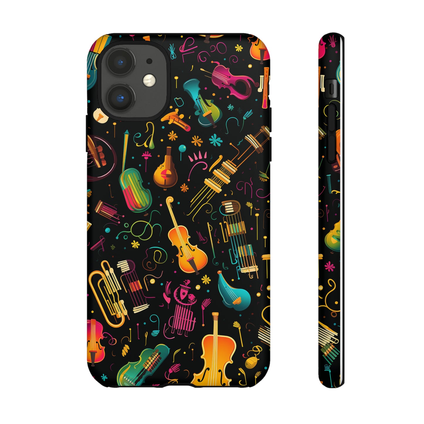 Colourful Musical Instruments - Tough Cases