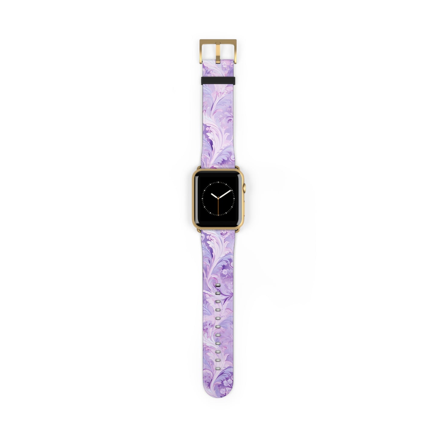 Apple Watch Strap - Pastel Lilac Paisley