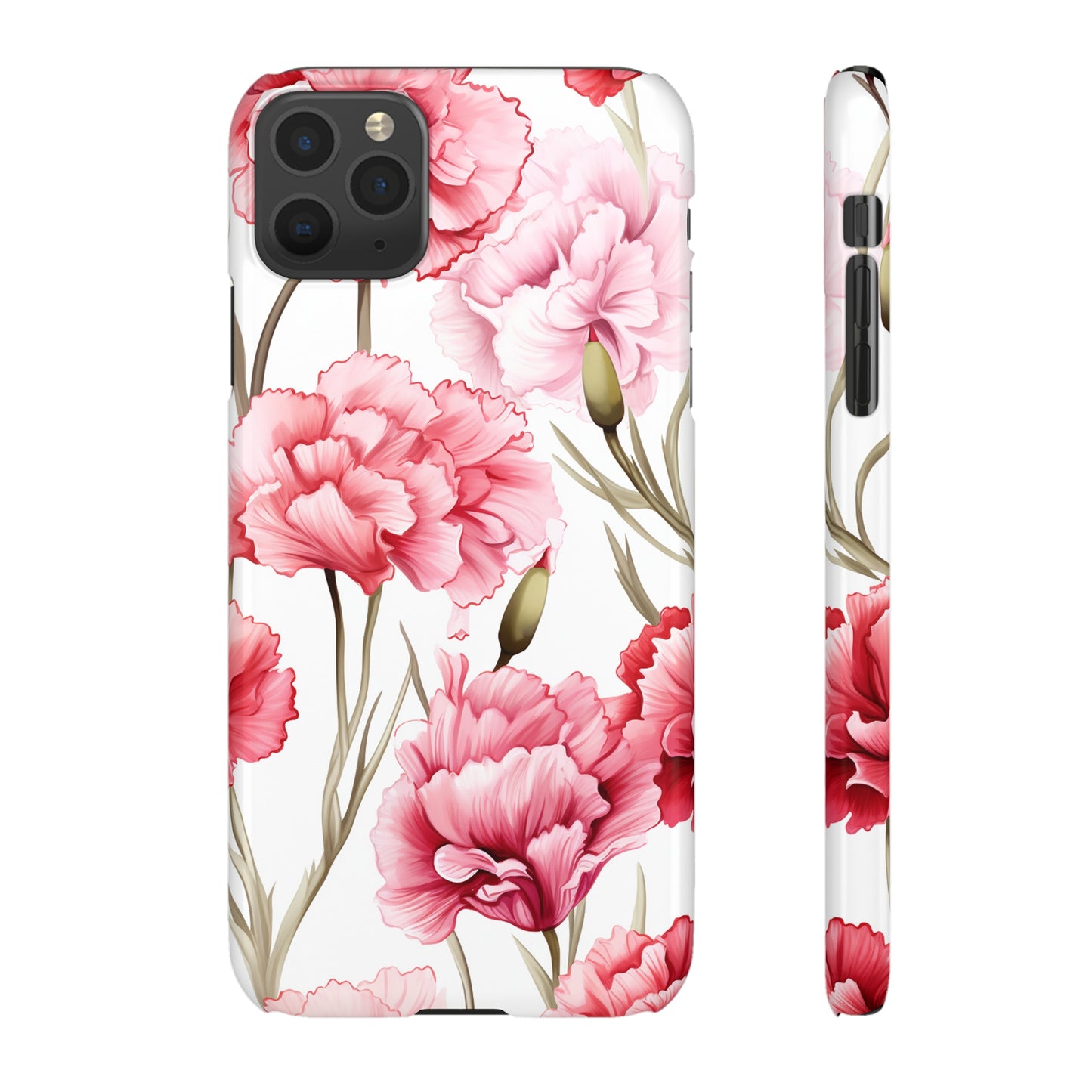 Carnations - Snap Cases