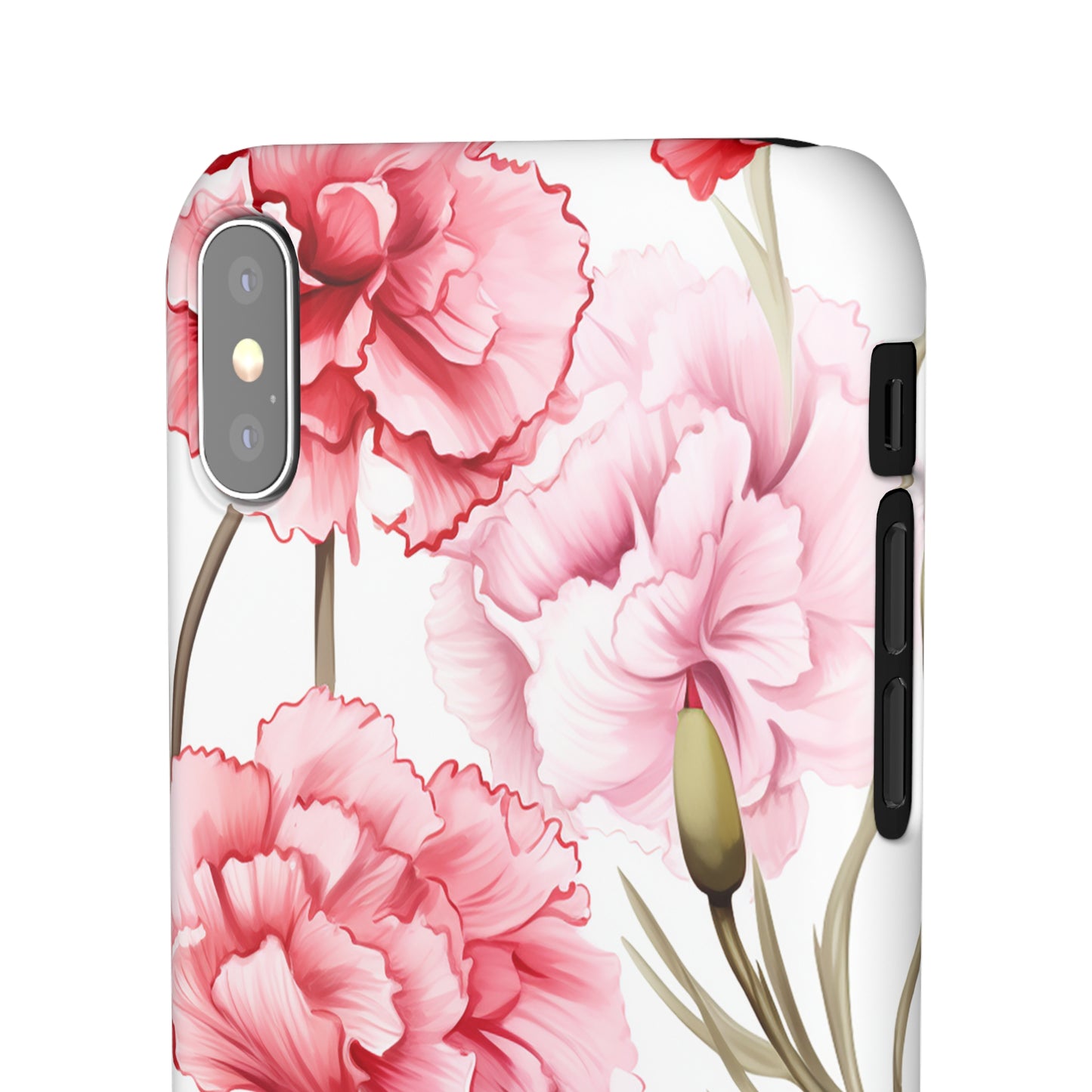 Carnations - Snap Cases