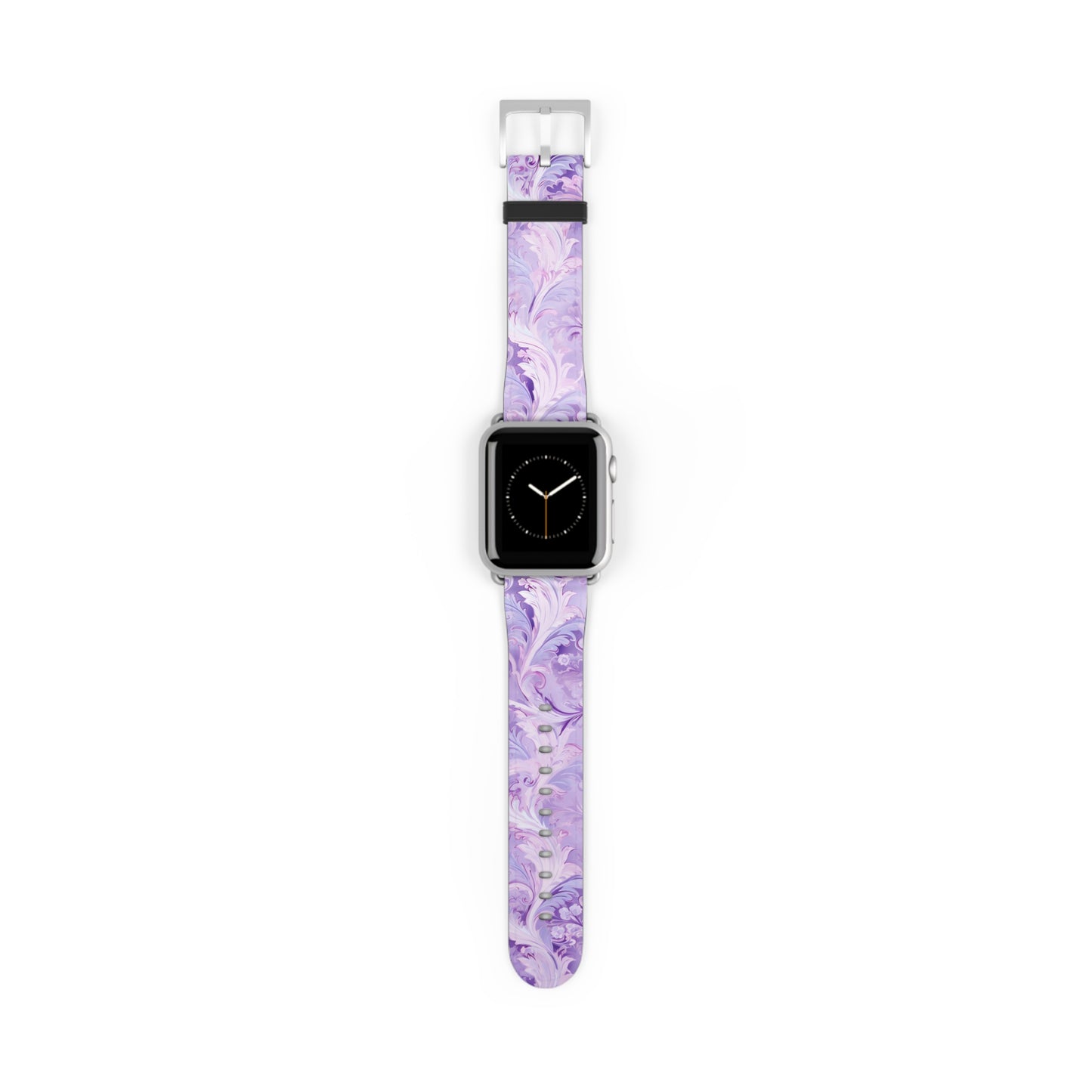 Apple Watch Strap - Pastel Lilac Paisley
