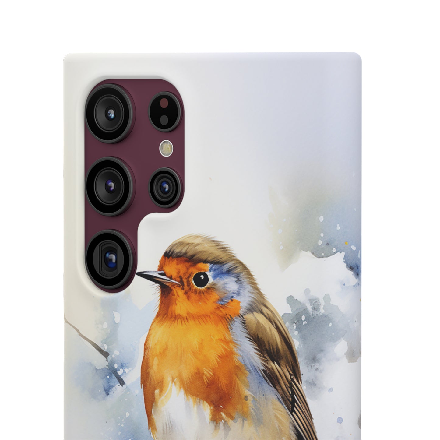 Winter Robin - Snap Cases