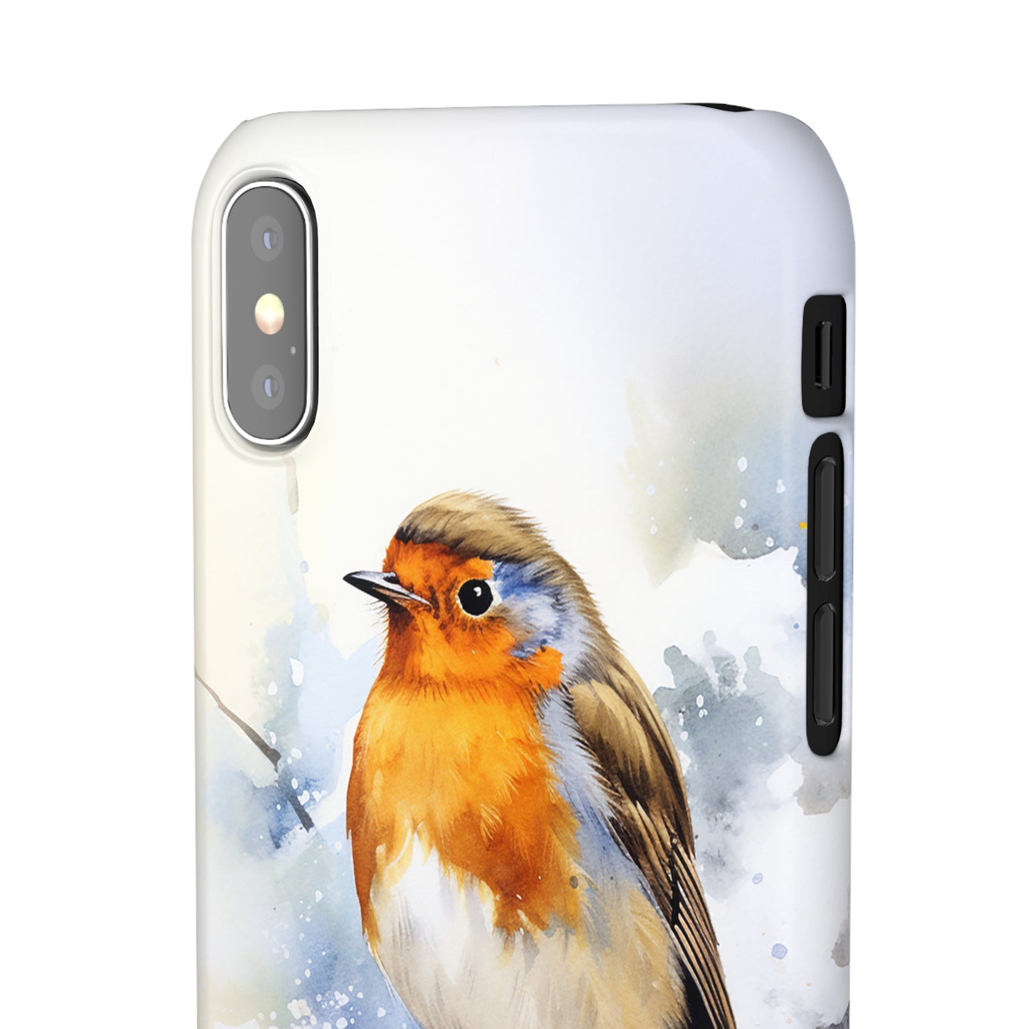 Winter Robin - Snap Cases