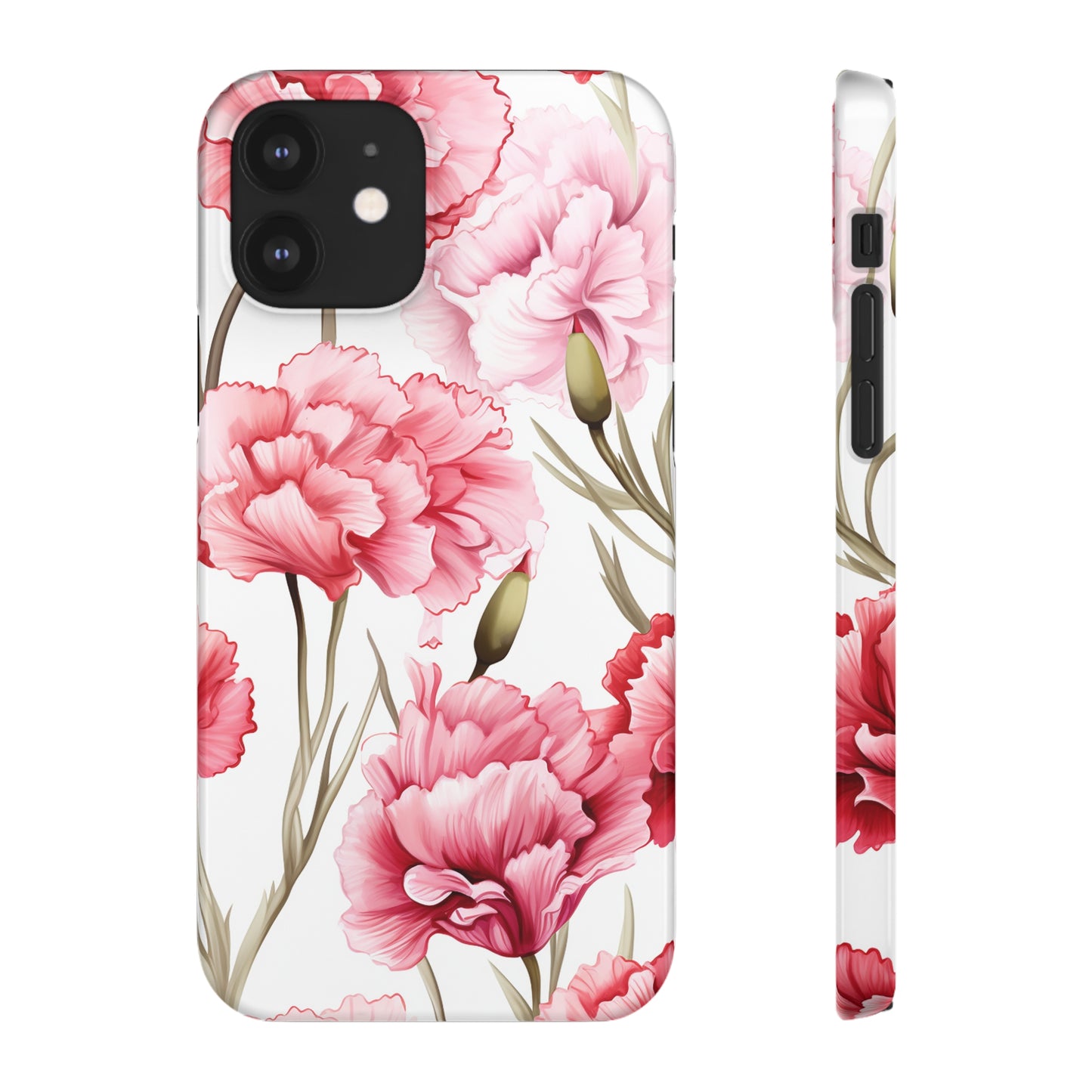Carnations - Snap Cases