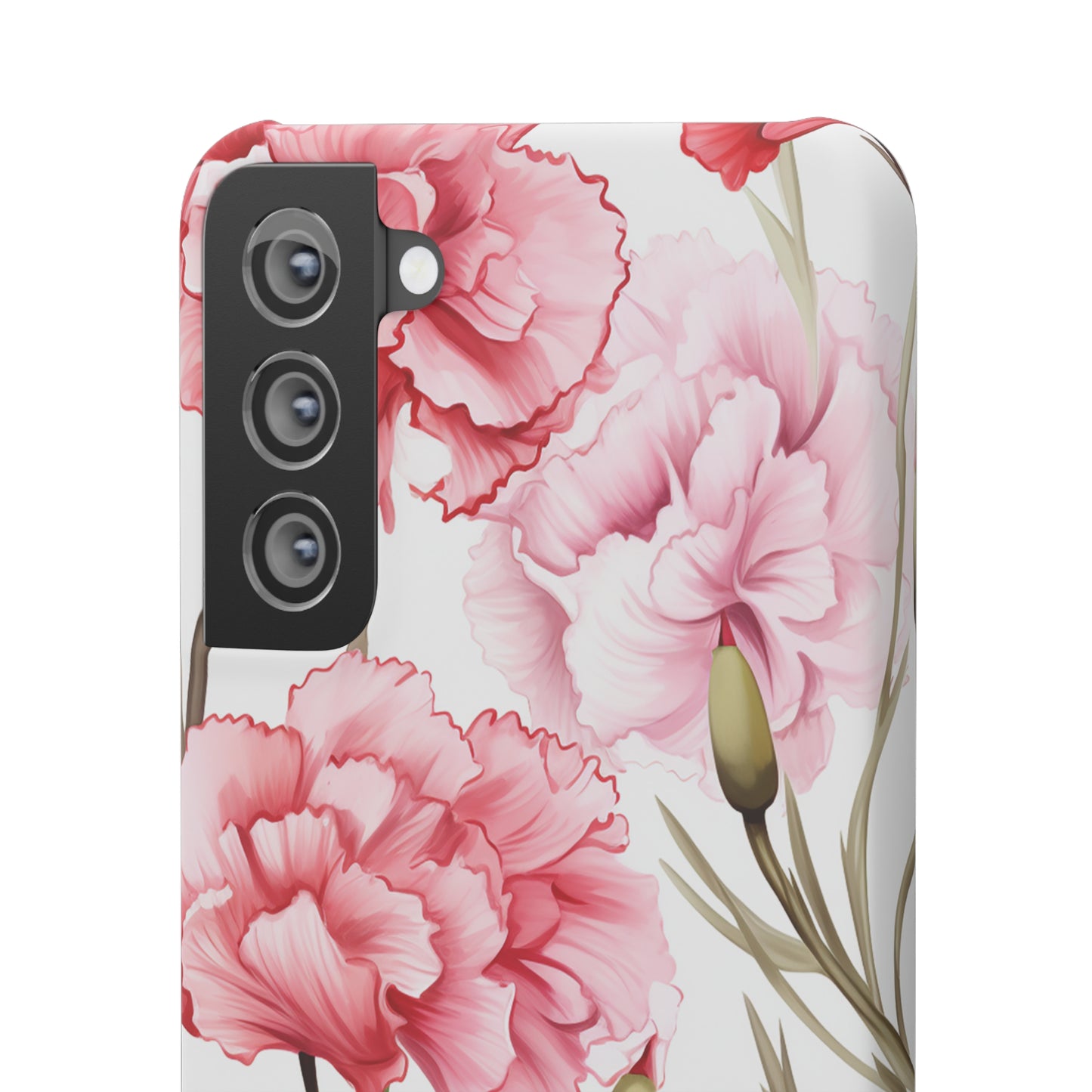Carnations - Snap Cases
