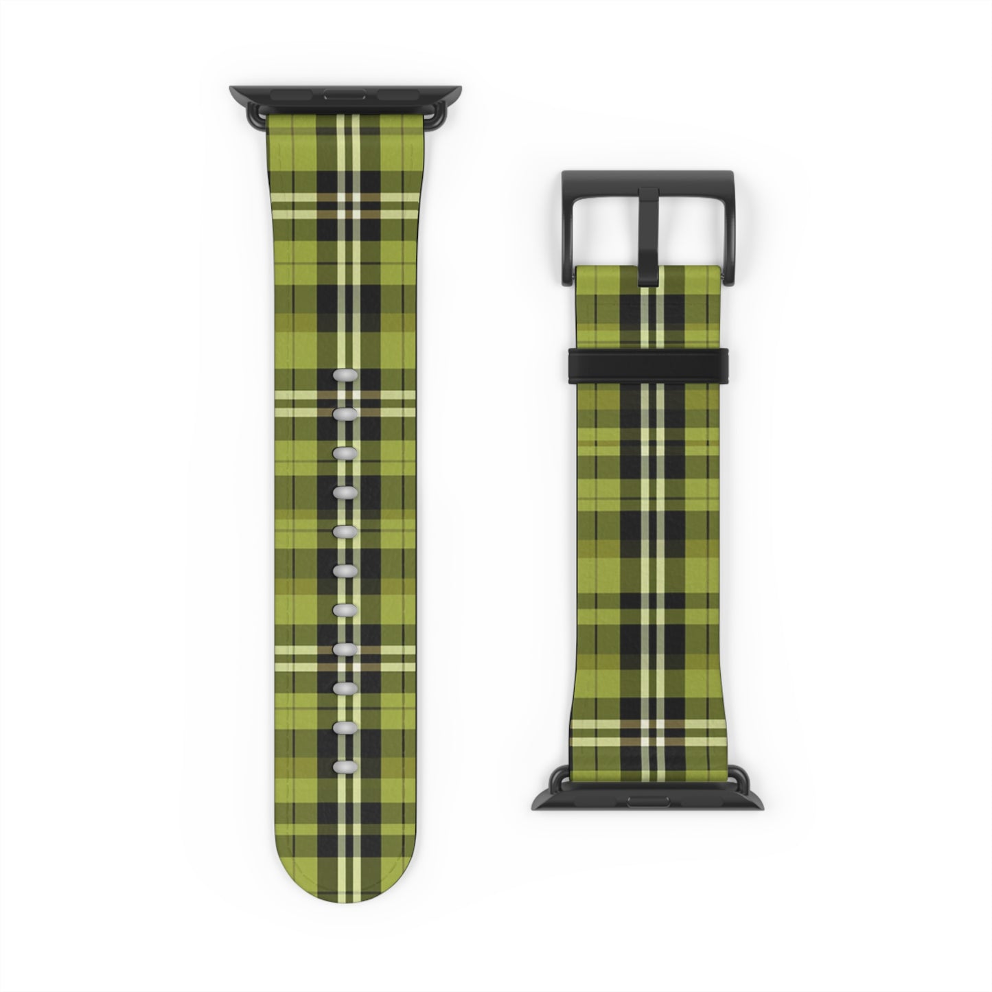Apple Watch Strap - Pistachio Tartan