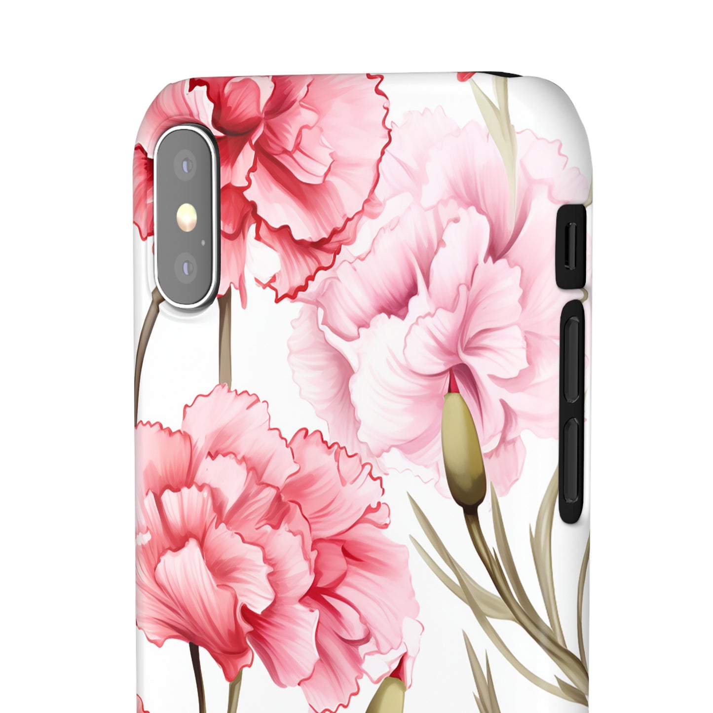 Carnations - Snap Cases