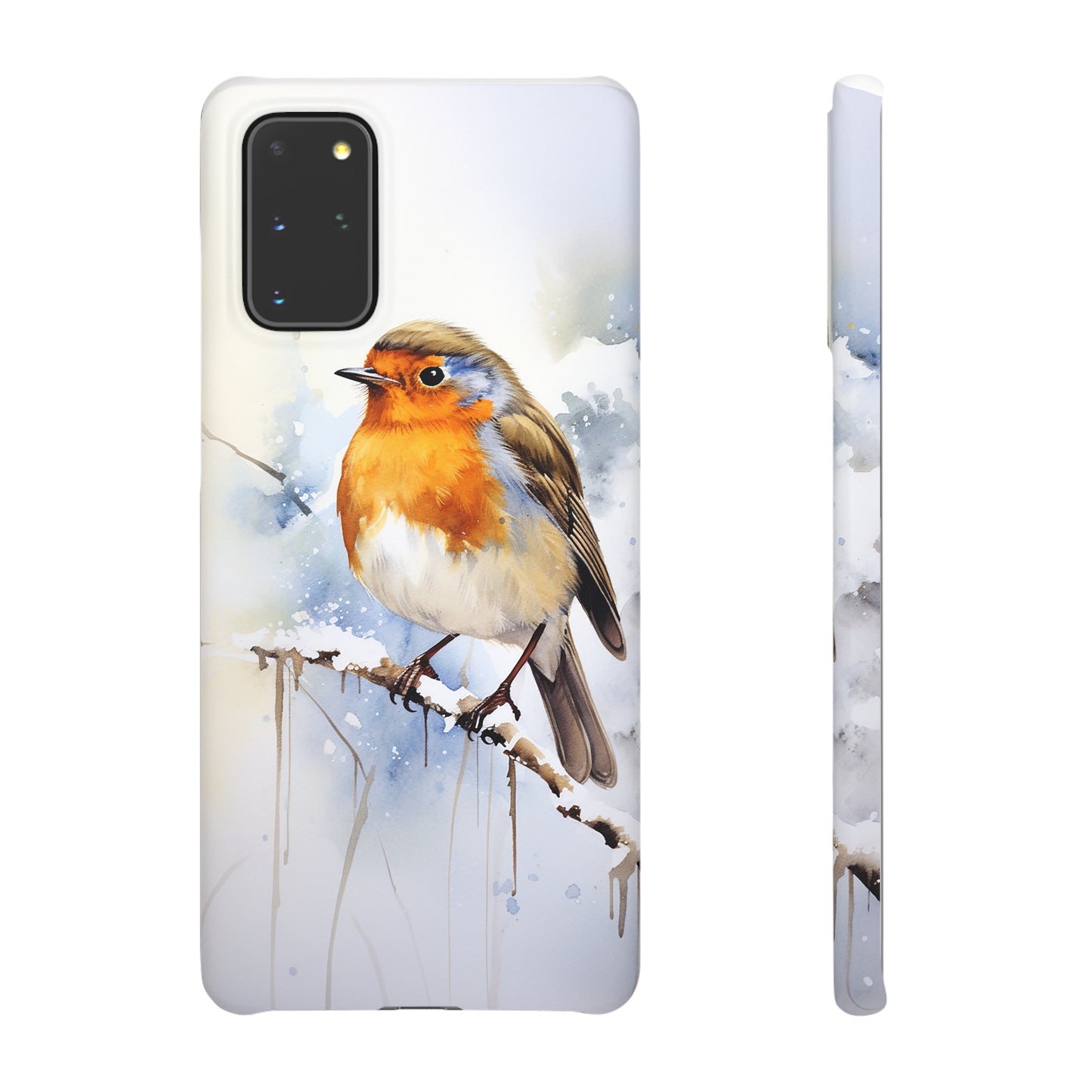 Winter Robin - Snap Cases