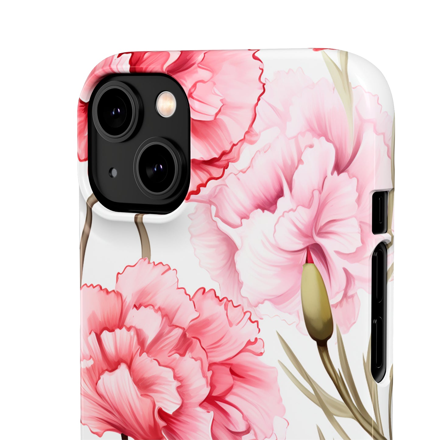 Carnations - Snap Cases