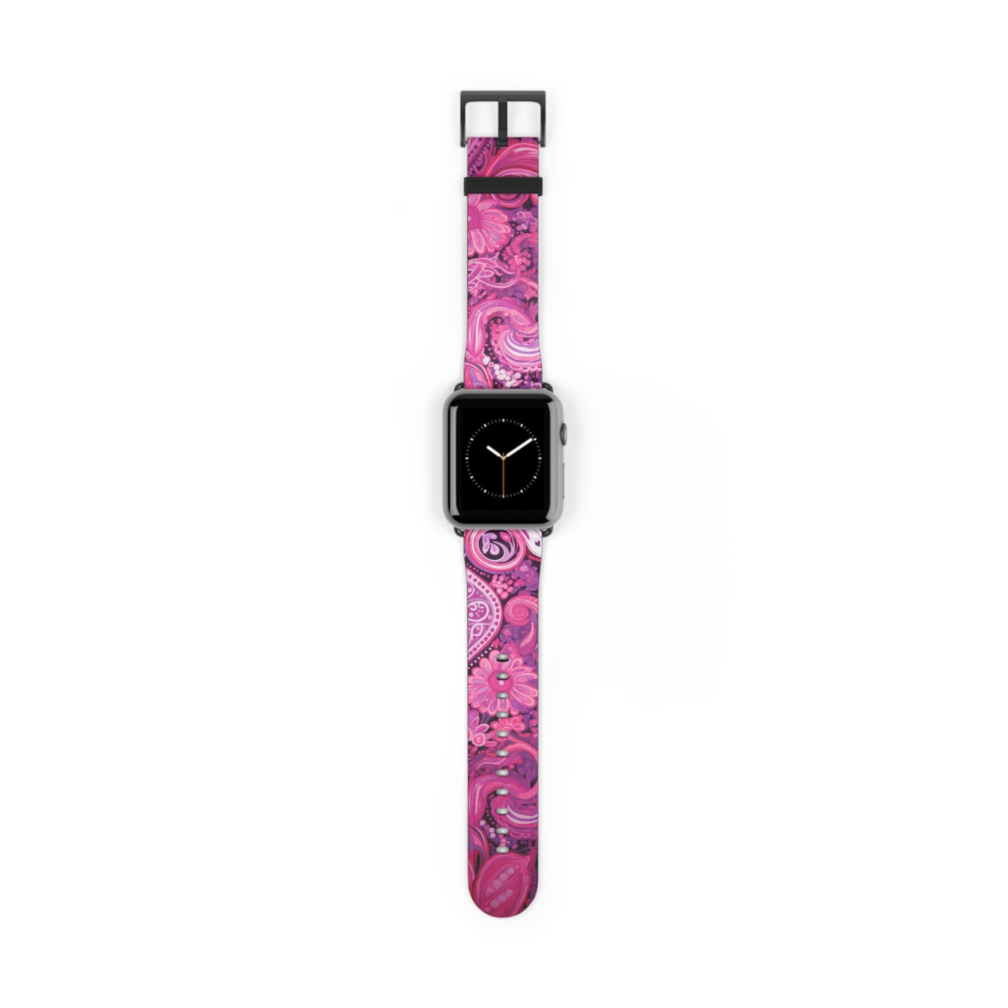 Apple Watch Strap - Pink Paisley