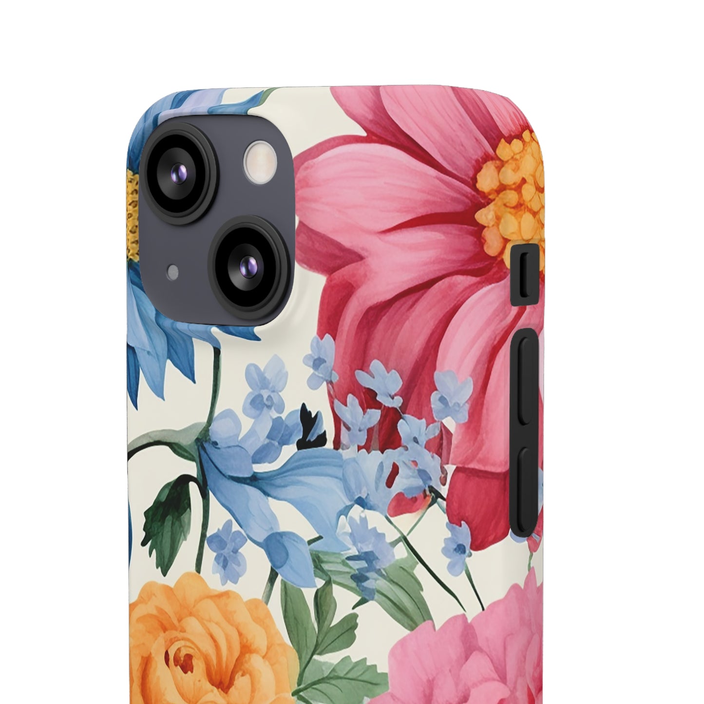 British Summer Flowers - Snap Cases