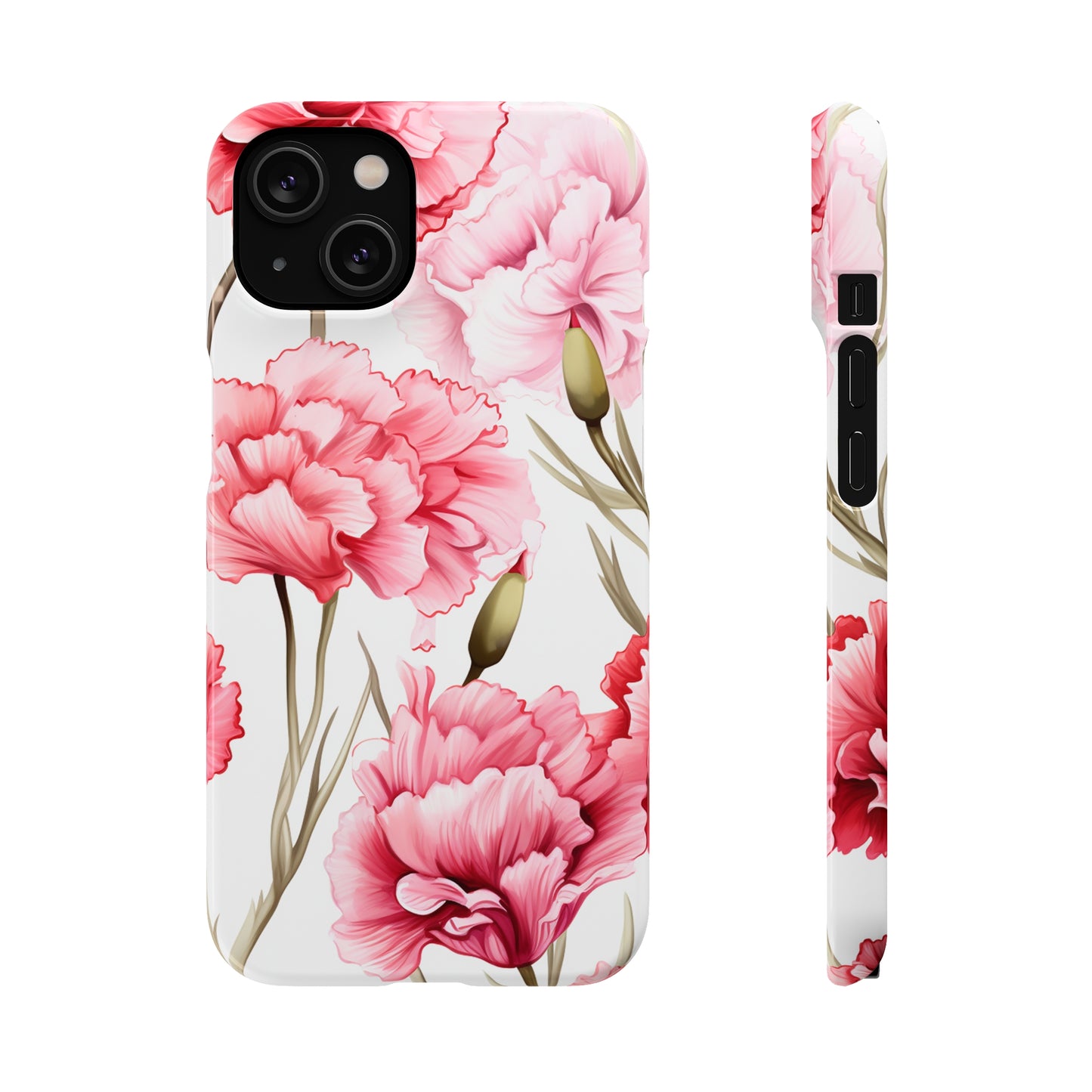 Carnations - Snap Cases