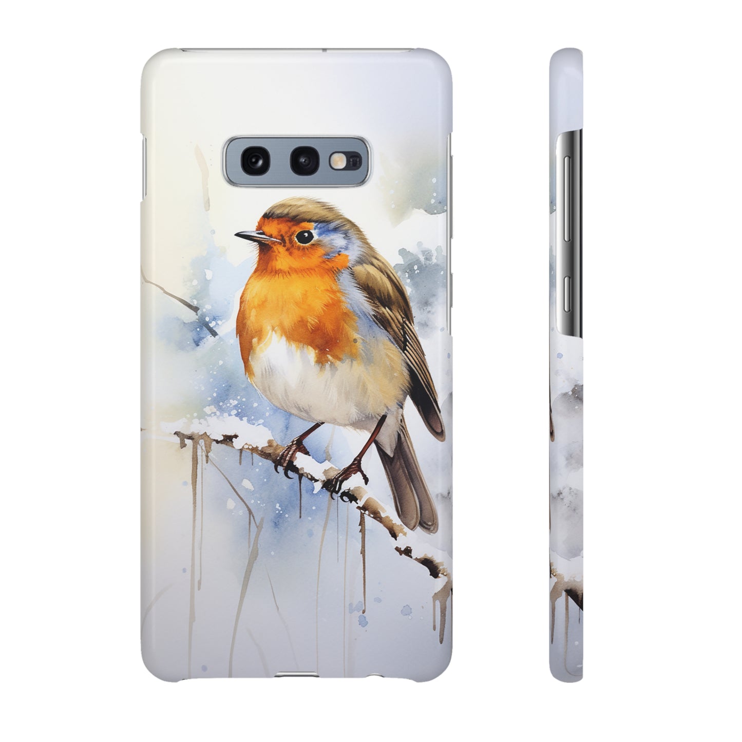 Winter Robin - Snap Cases