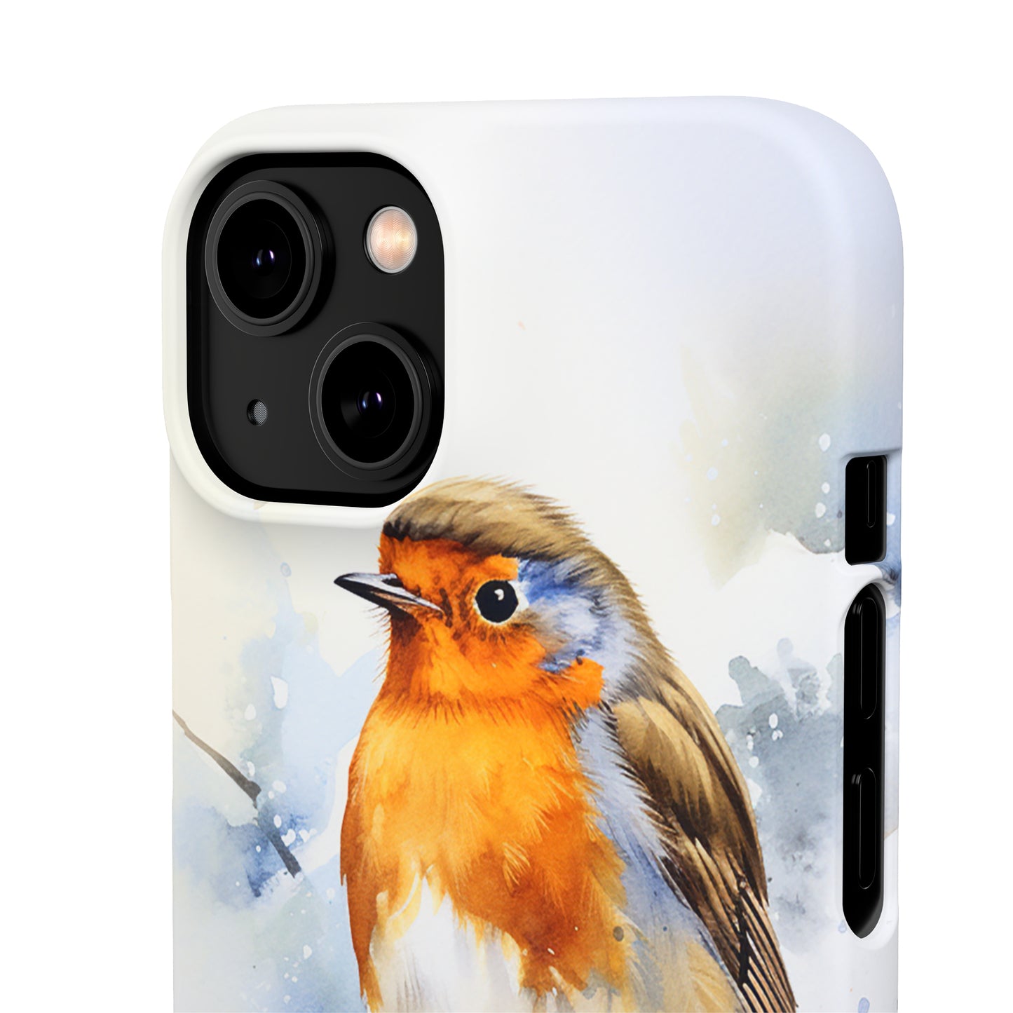 Winter Robin - Snap Cases