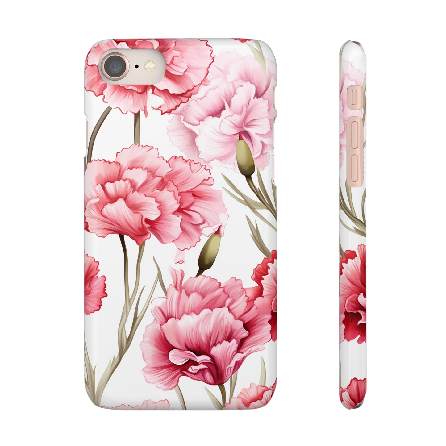 Carnations - Snap Cases