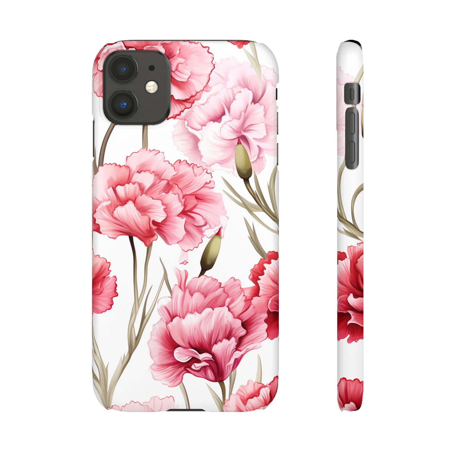 Carnations - Snap Cases