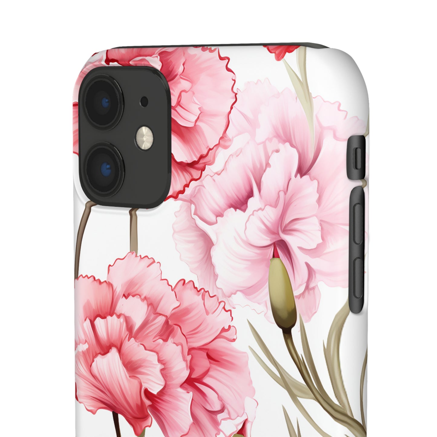 Carnations - Snap Cases