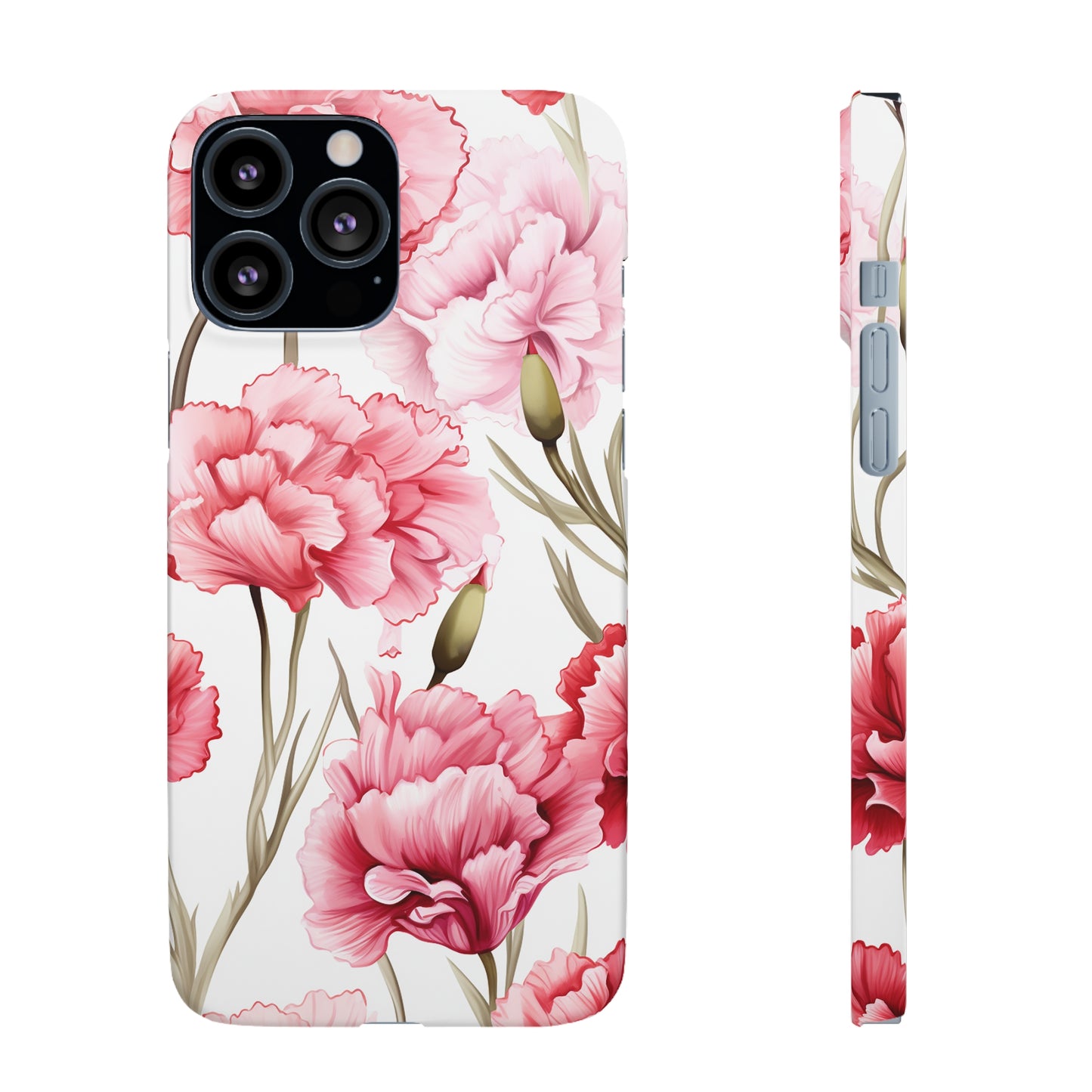 Carnations - Snap Cases