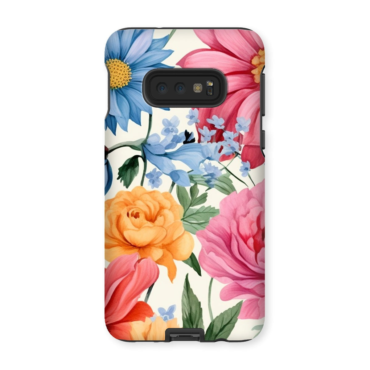 British Summer Flowers Tough Phone Case