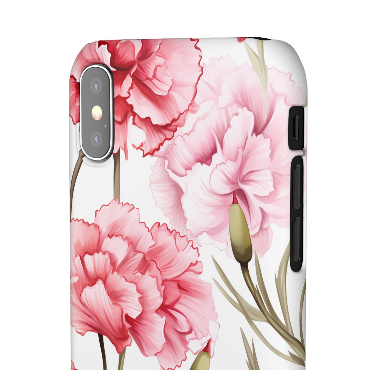 Carnations - Snap Cases
