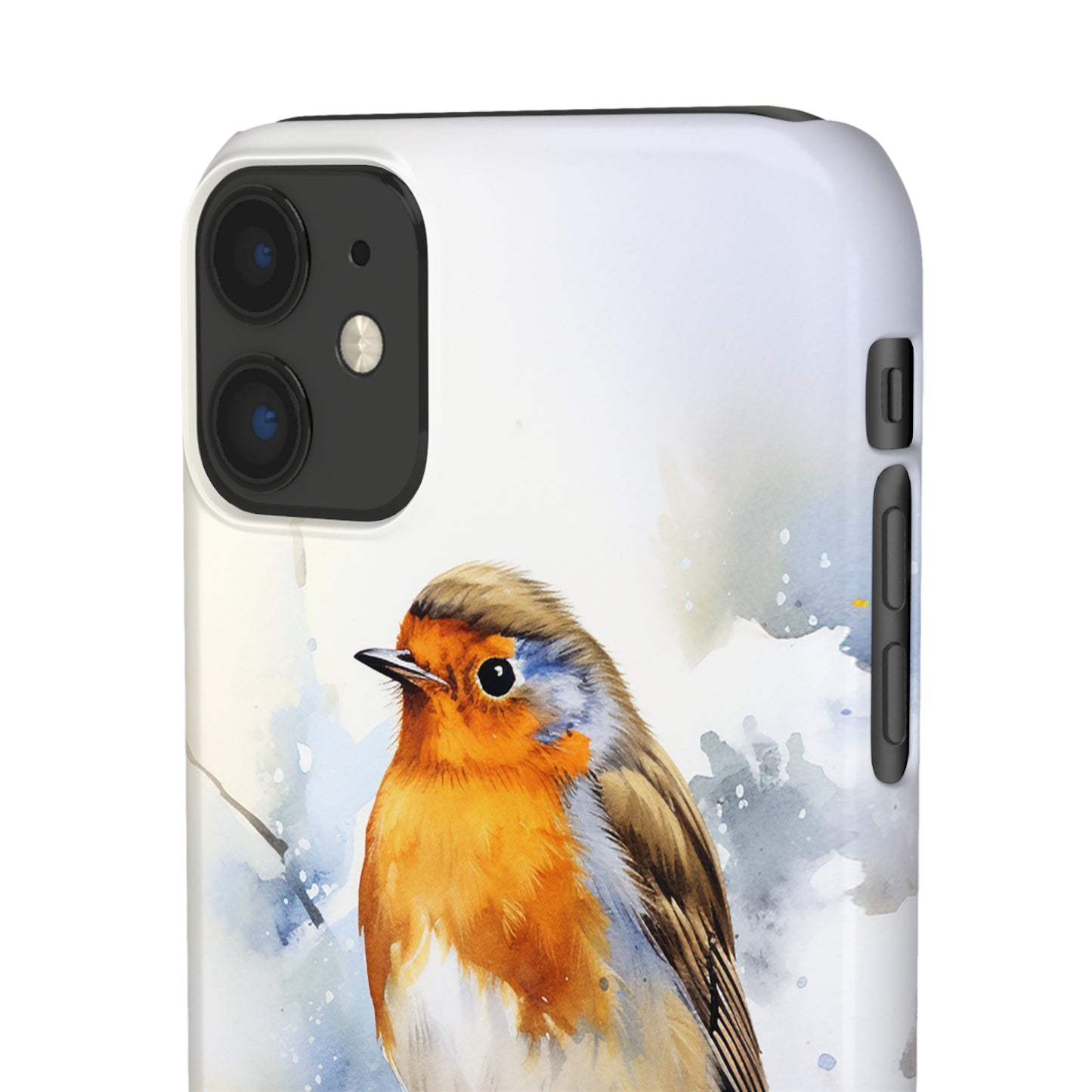 Winter Robin - Snap Cases