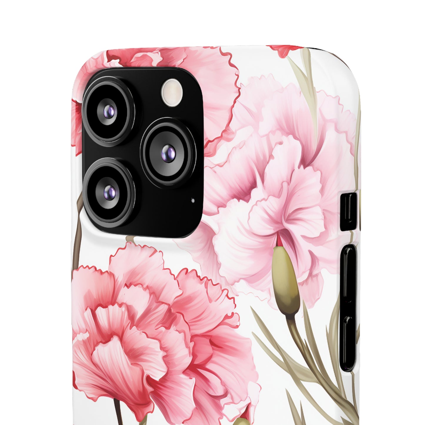 Carnations - Snap Cases
