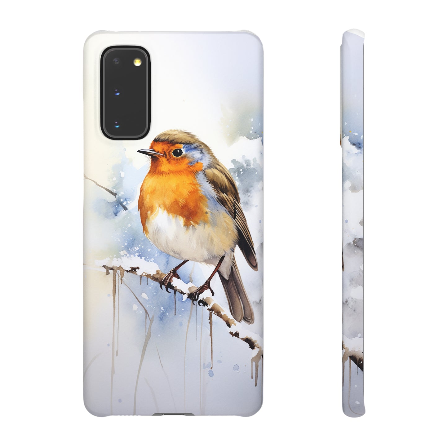 Winter Robin - Snap Cases